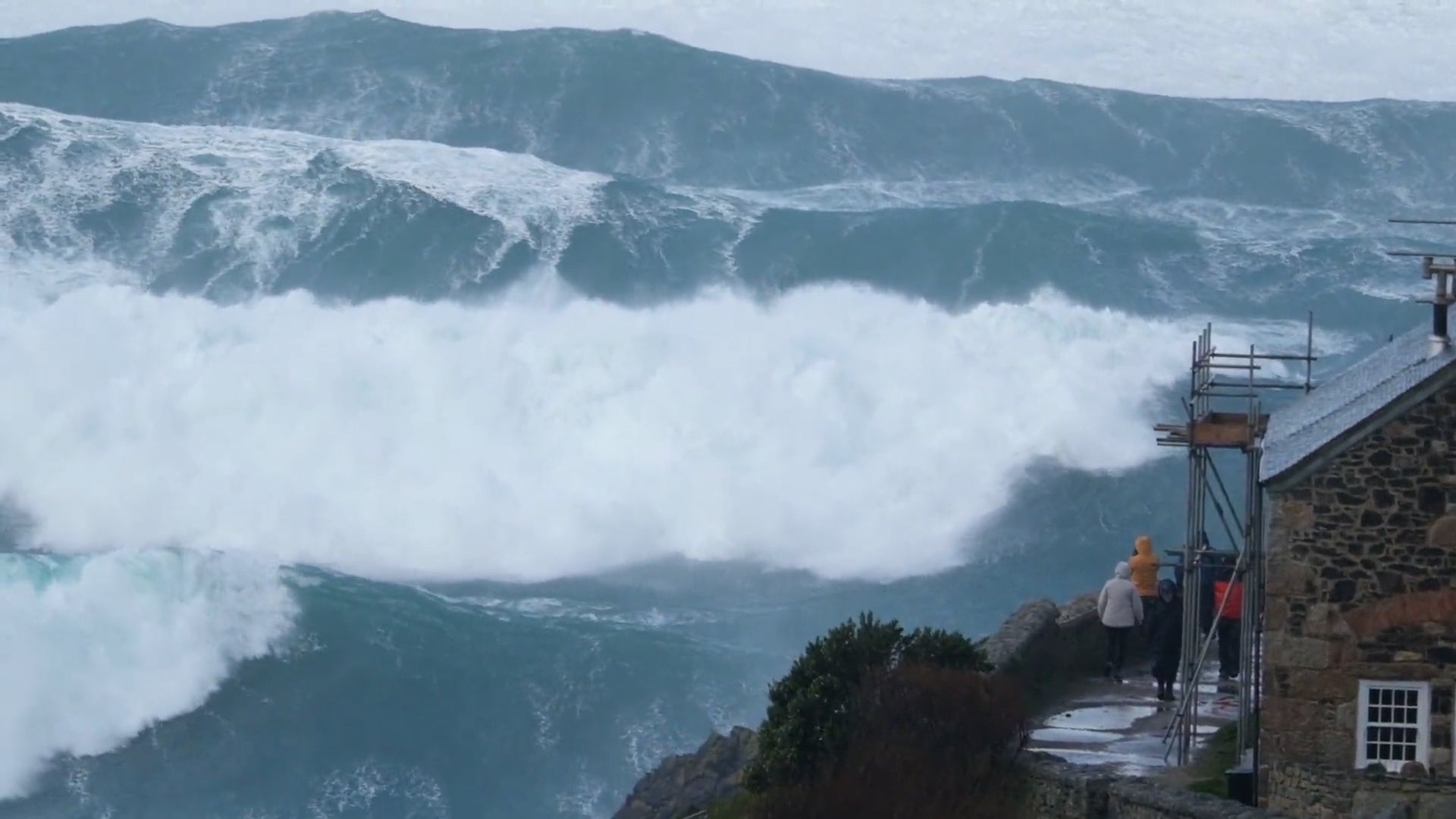 Storm Noa brought gusts up to 70mph hitting the south west hardest