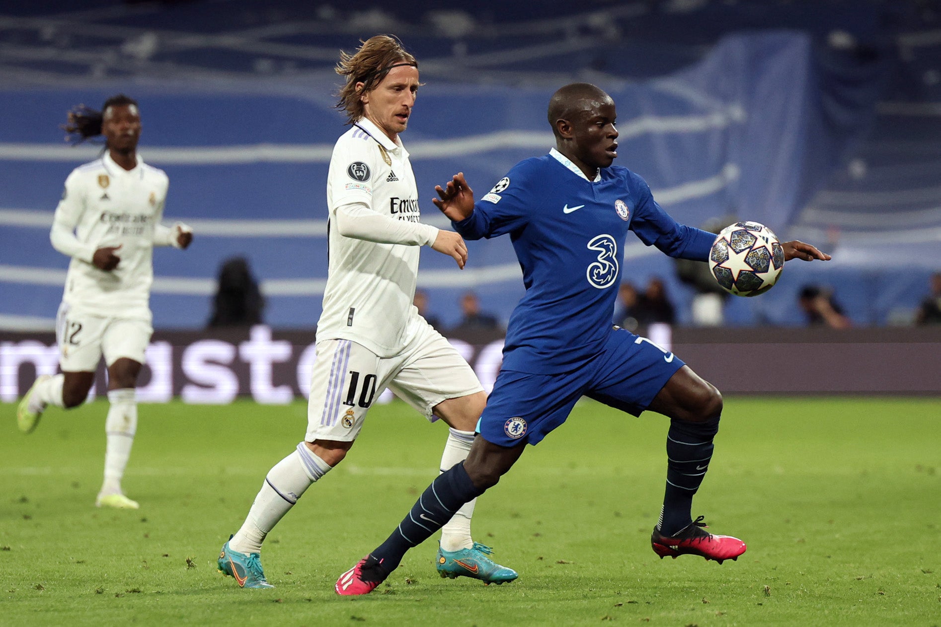 N’Golo Kante proved his worth on a tough night for Chelsea