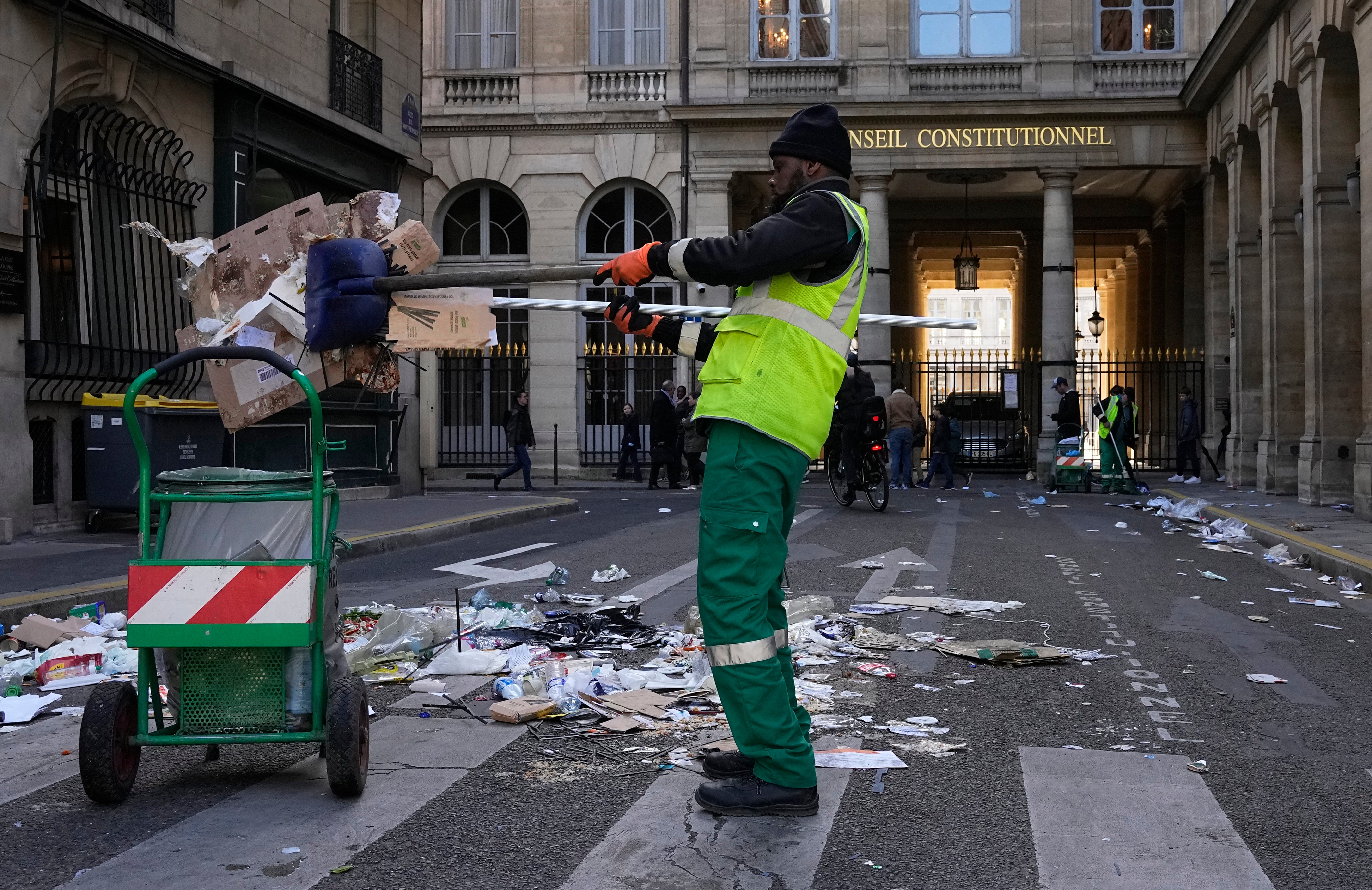 France Pension Protests