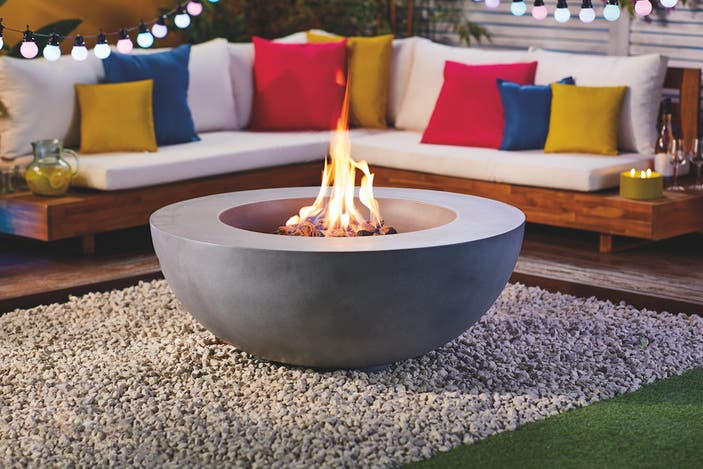 Gardenline gas fire pit