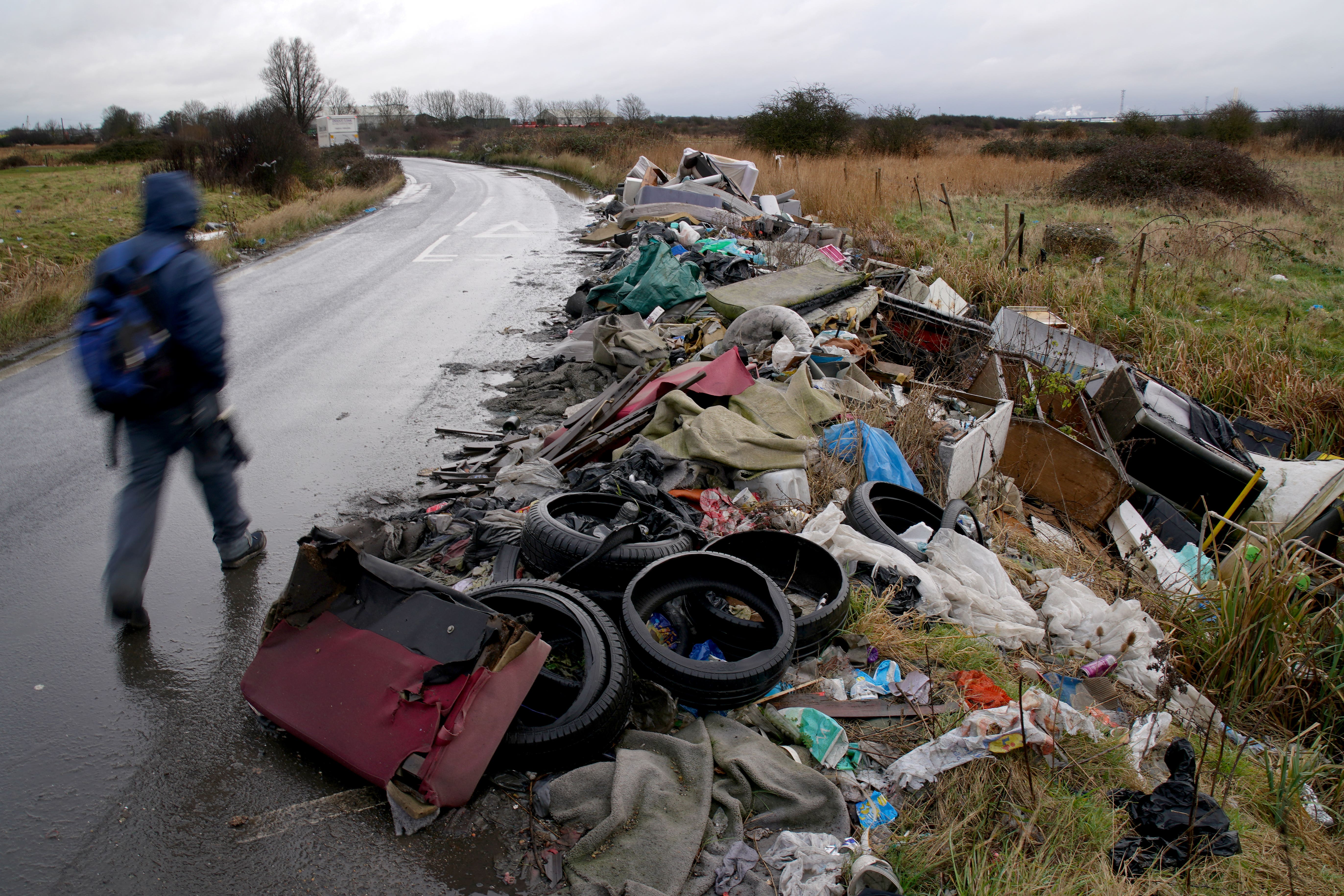 Those caught fly-tipping could lose their licences and face prison time, the Tories have said