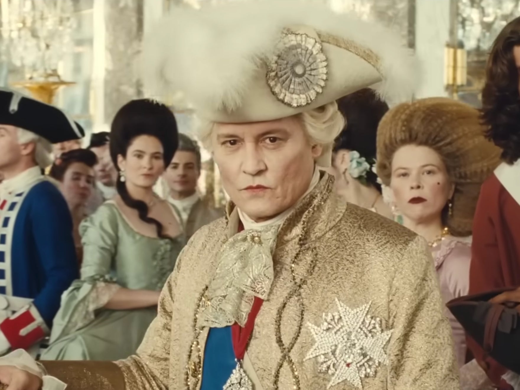 Johnny Depp in ‘Jeanne du Barry’