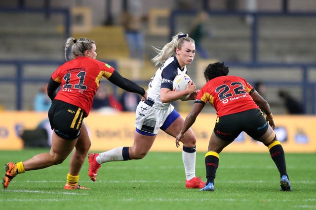 Hollie-Mae Dodd has made an historic move to Canberra Raiders (Isaac Parkin/PA)