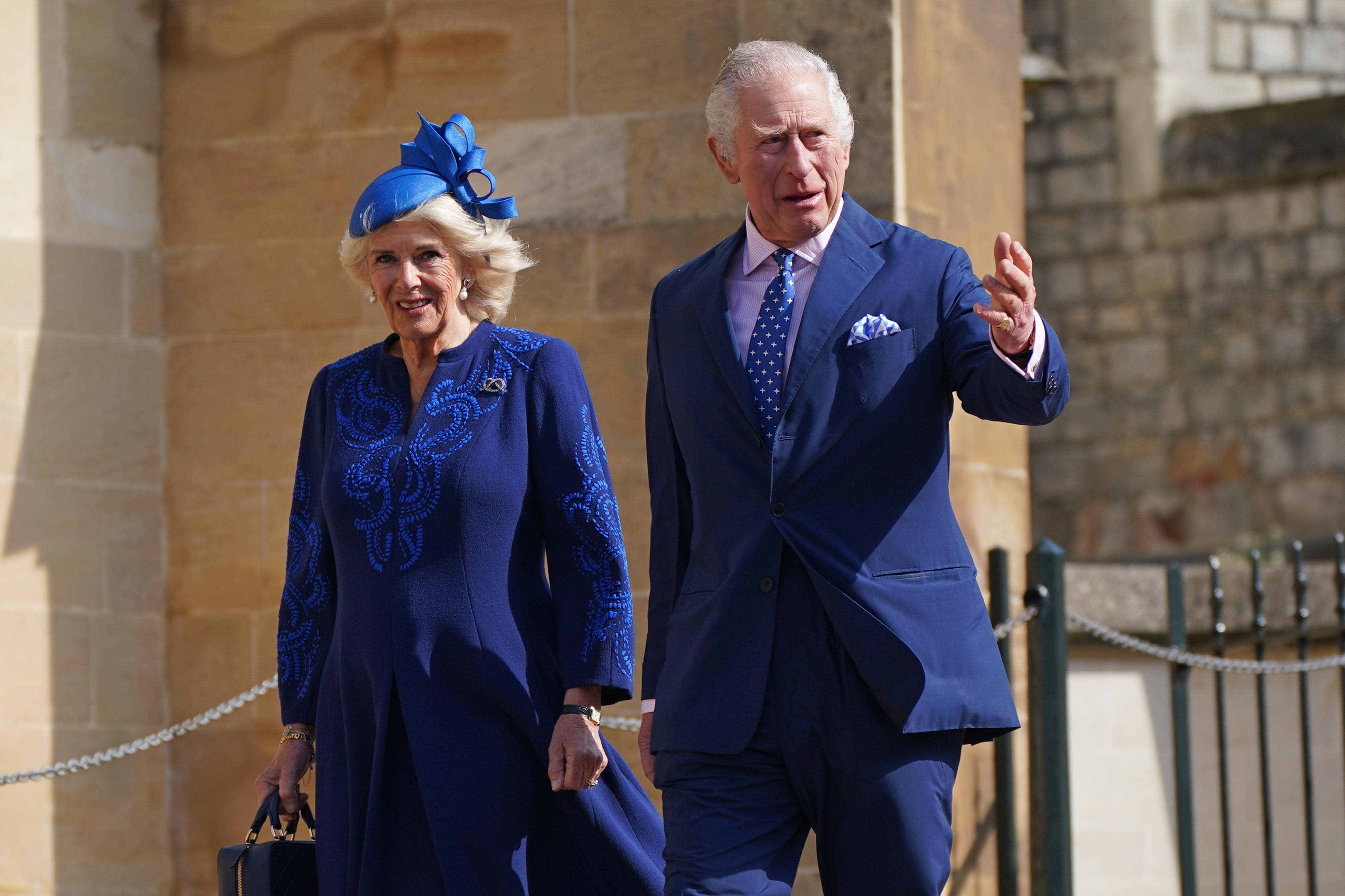 The King and Queen Consort will be crowned on May 6 at Westminster Abbey (Yui Mok/PA)