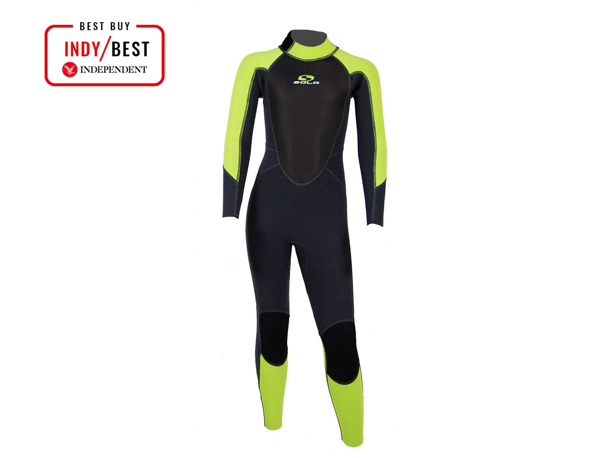 Sola kids storm 3/2mm full-length wetsuit