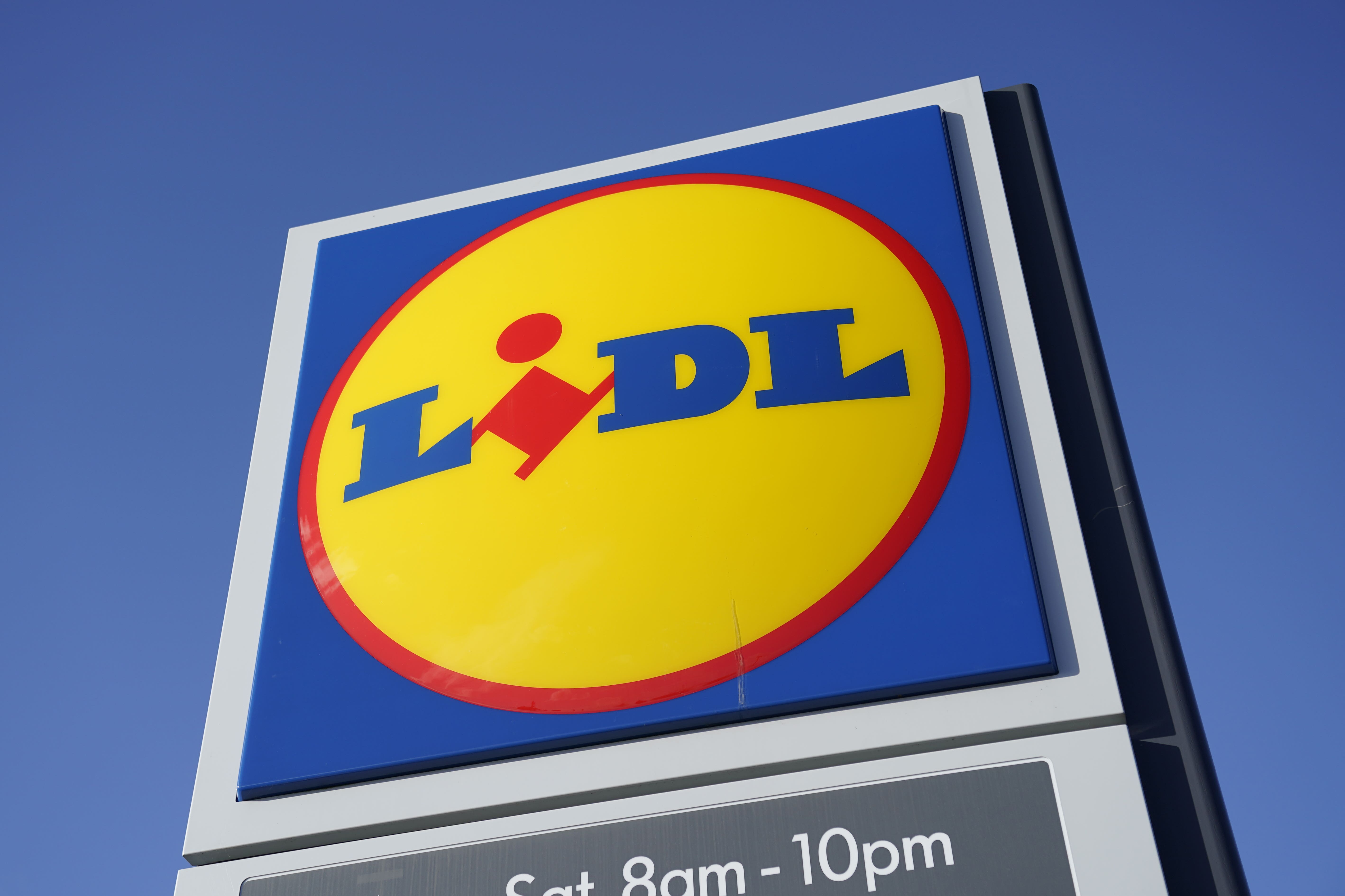 The judge has ruled the similarities in the logos may lead Lidl to incur ‘losses’ (Andrew Matthews/PA)