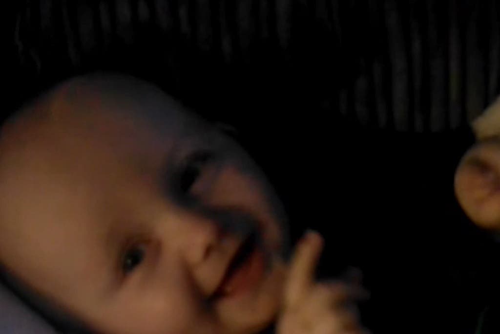 Finley, seen in family footage taken on 25 October 2020, two months before his murder