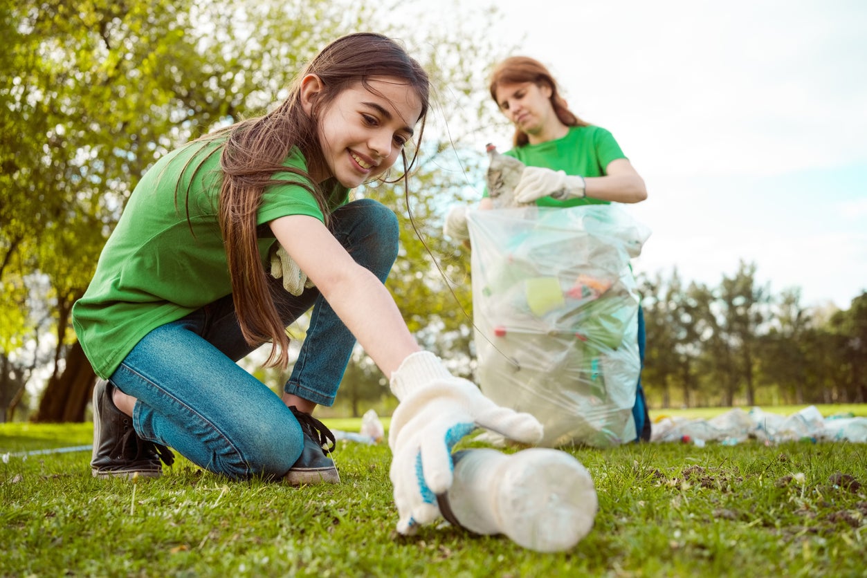 Volunteering locally can be an activity for the whole family