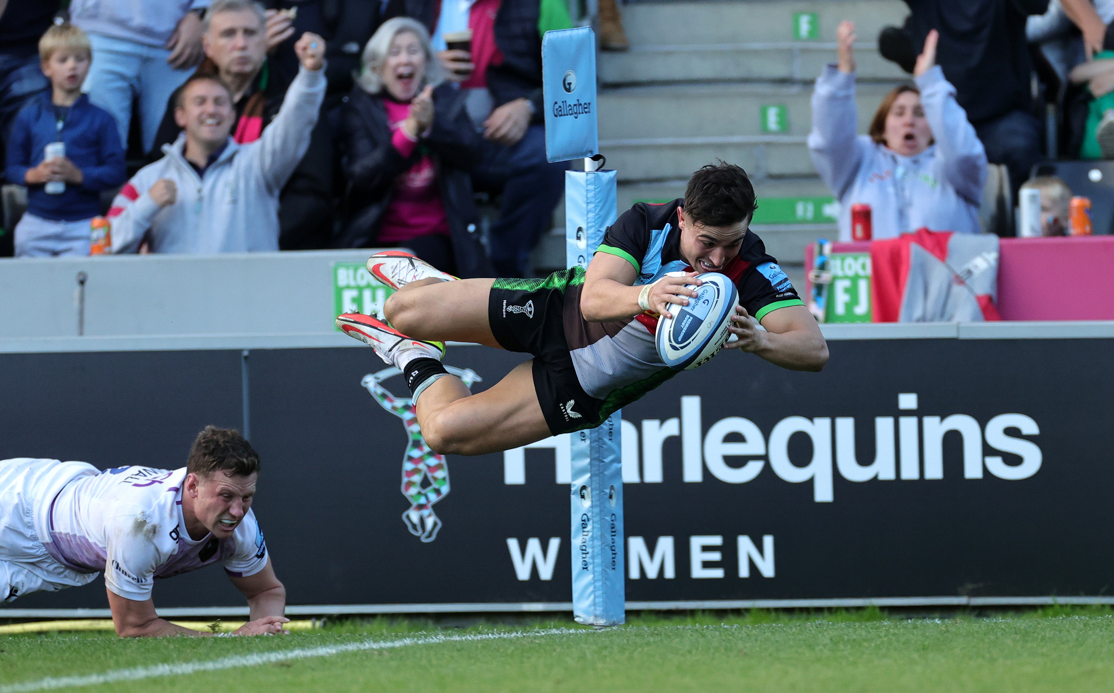 Cadan Murley has become a consumate try-scorer for Harlequins