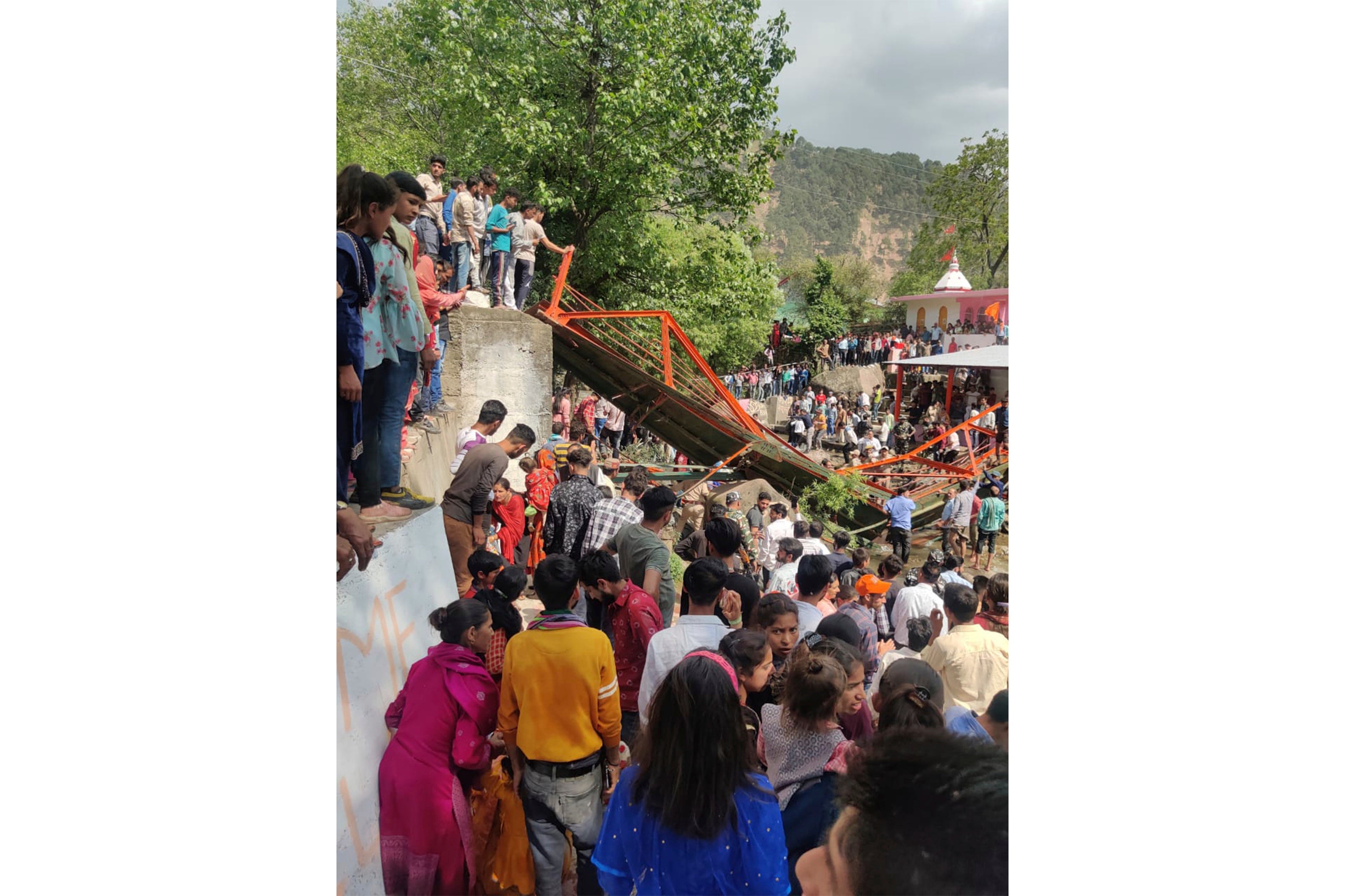 India Bridge Collapse