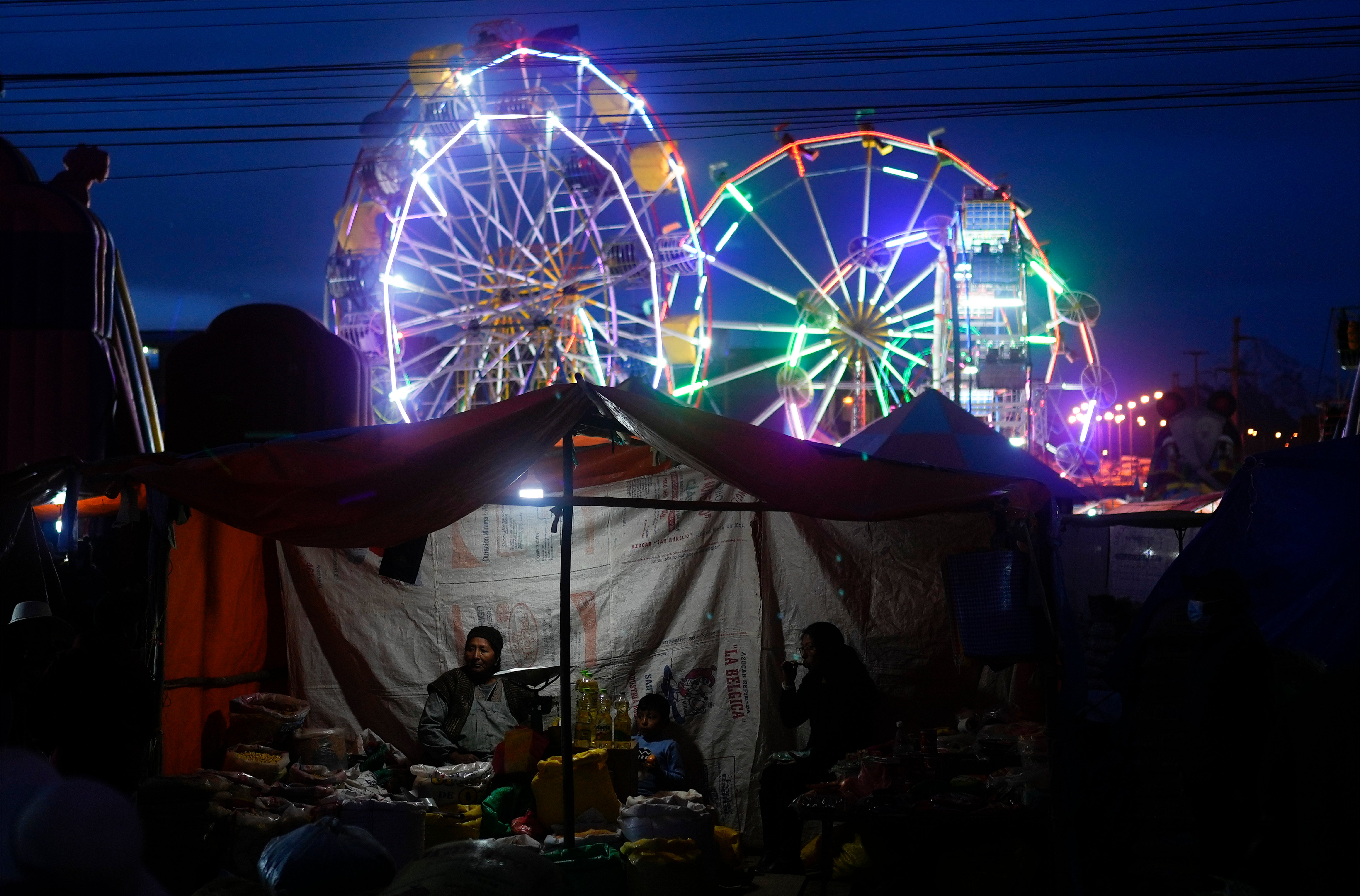 APTOPIX Bolivia Palm Sunday Fair