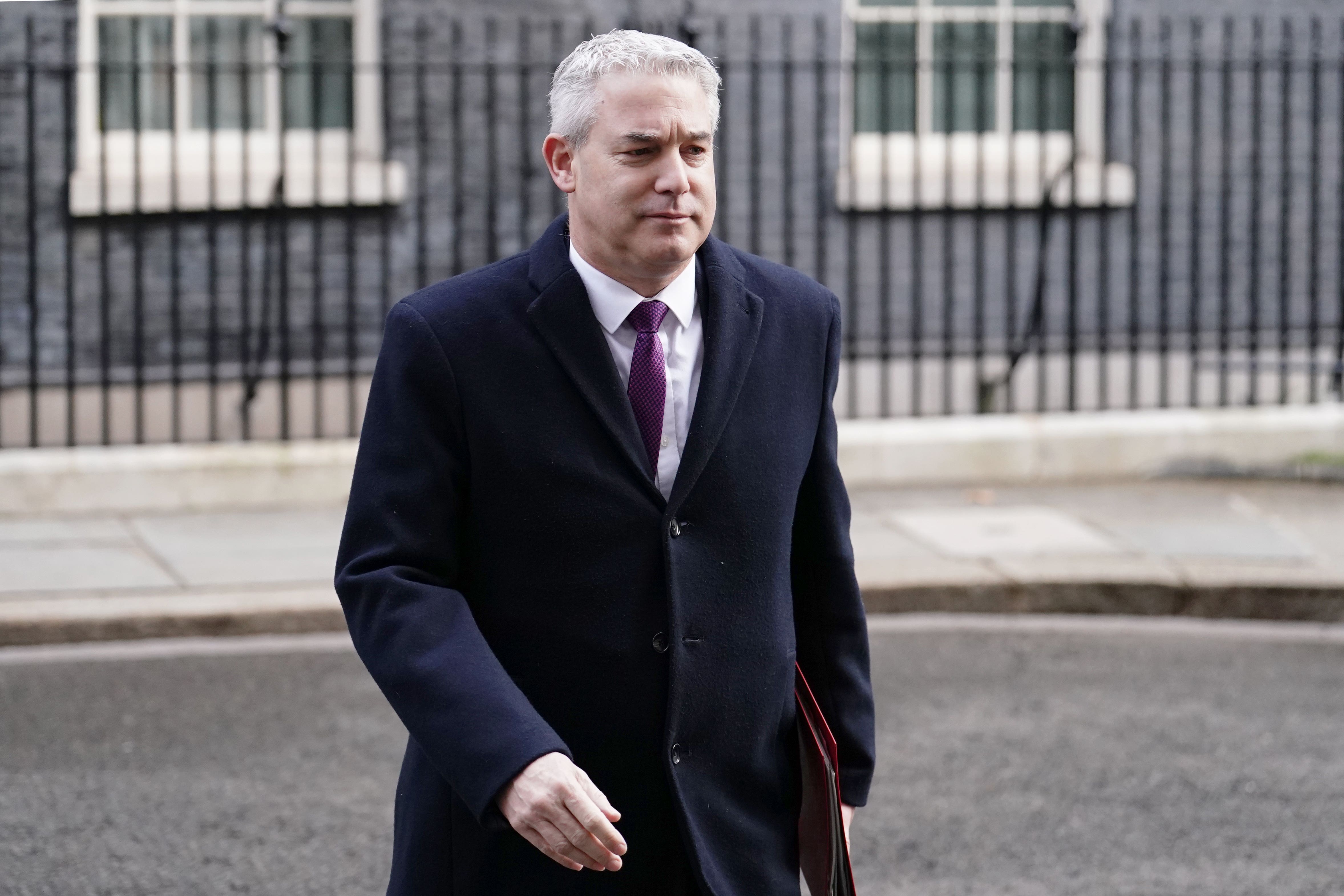 Health Secretary Steve Barclay (Jordan Pettit/PA)