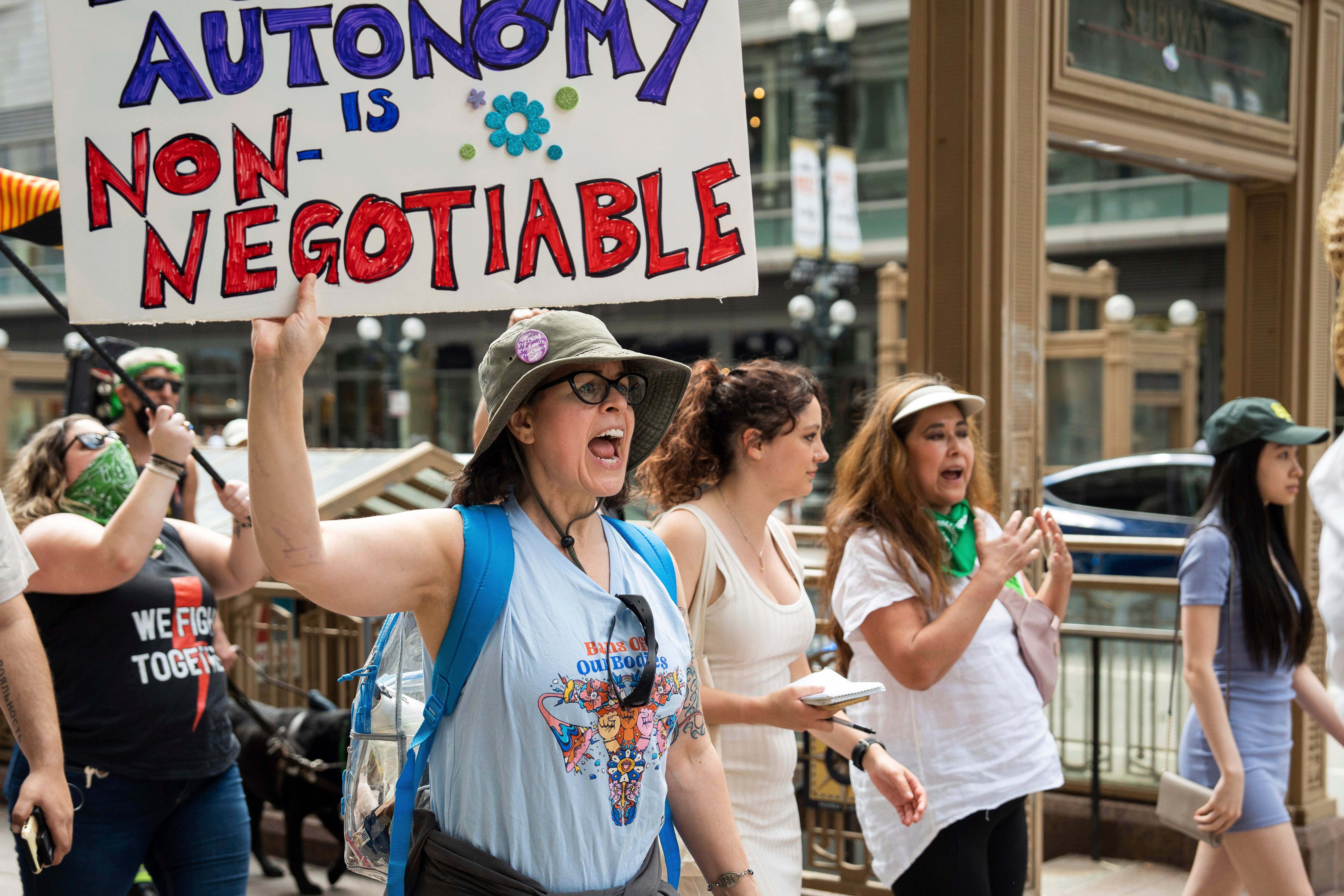 Abortion Rights Marches Chicago