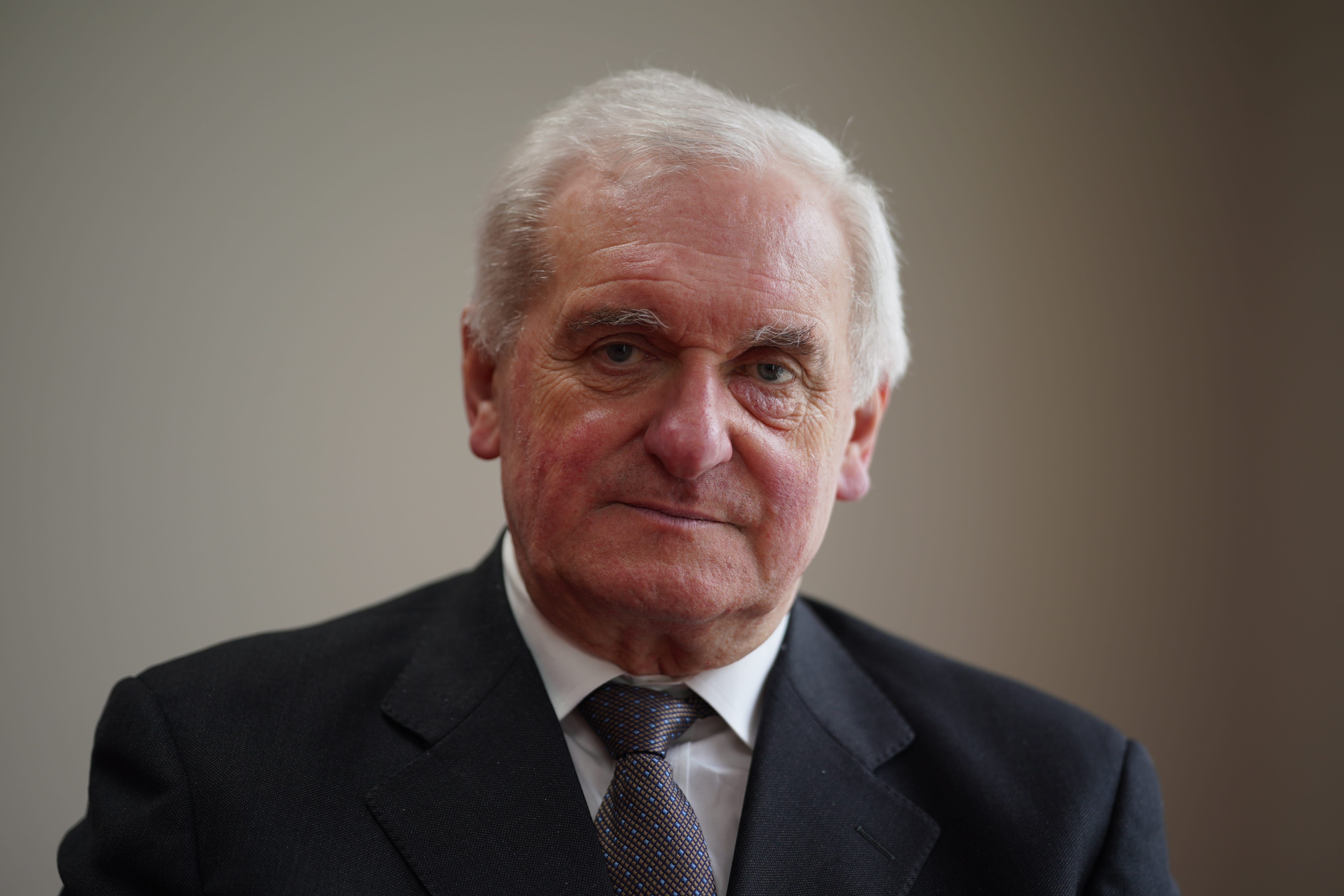 Former taoiseach Bertie Ahern (Niall Carson/PA)