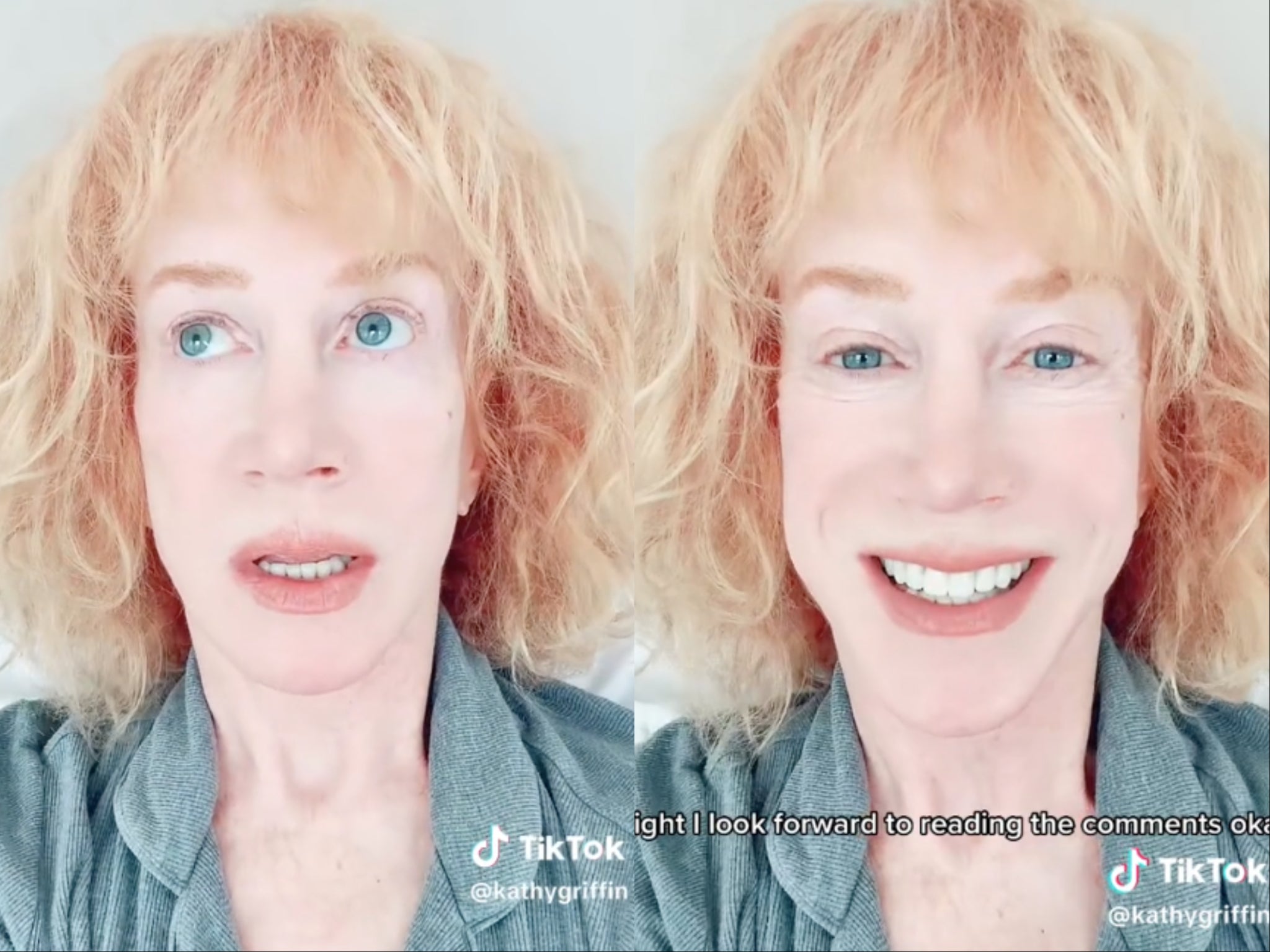 Kathy Griffin speaks about having complex PTSD on TikTok