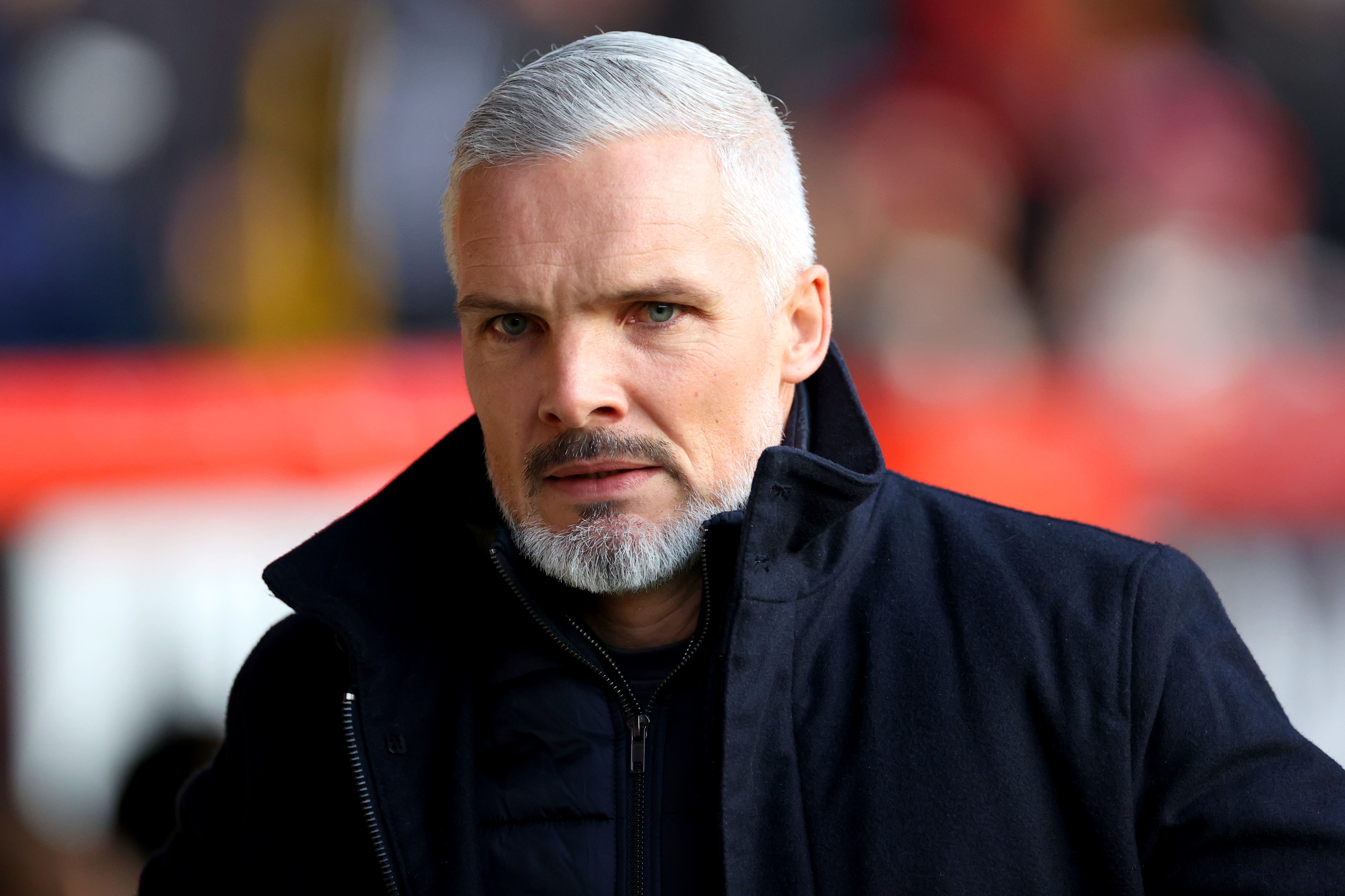 Jim Goodwin’s side are batting relegation (Steve Welsh/PA)