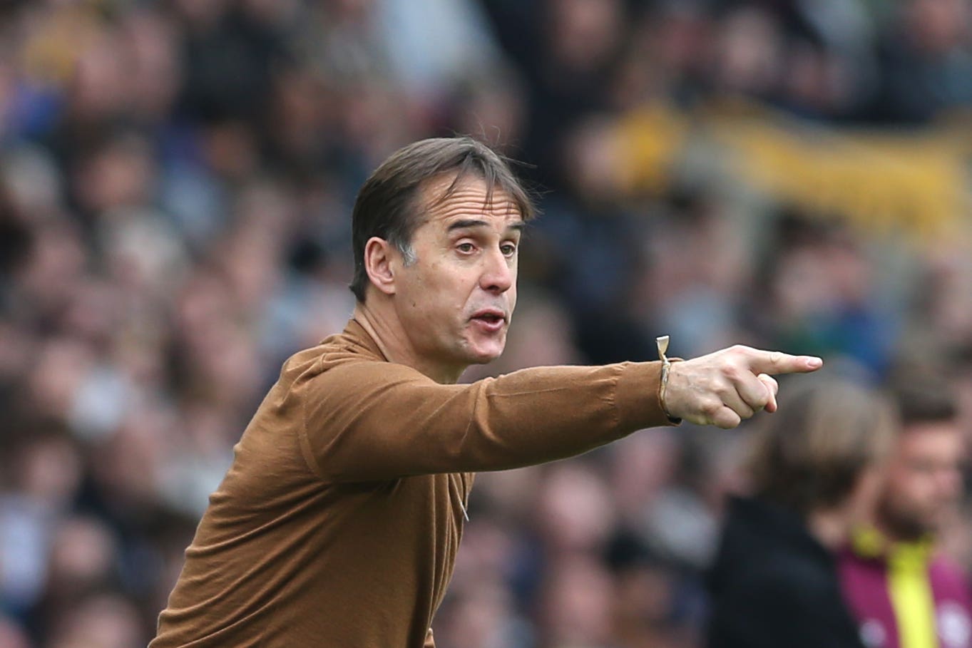 Julen Lopetegui’s Wolves are upwardly mobile (Barrington Coombs/PA)