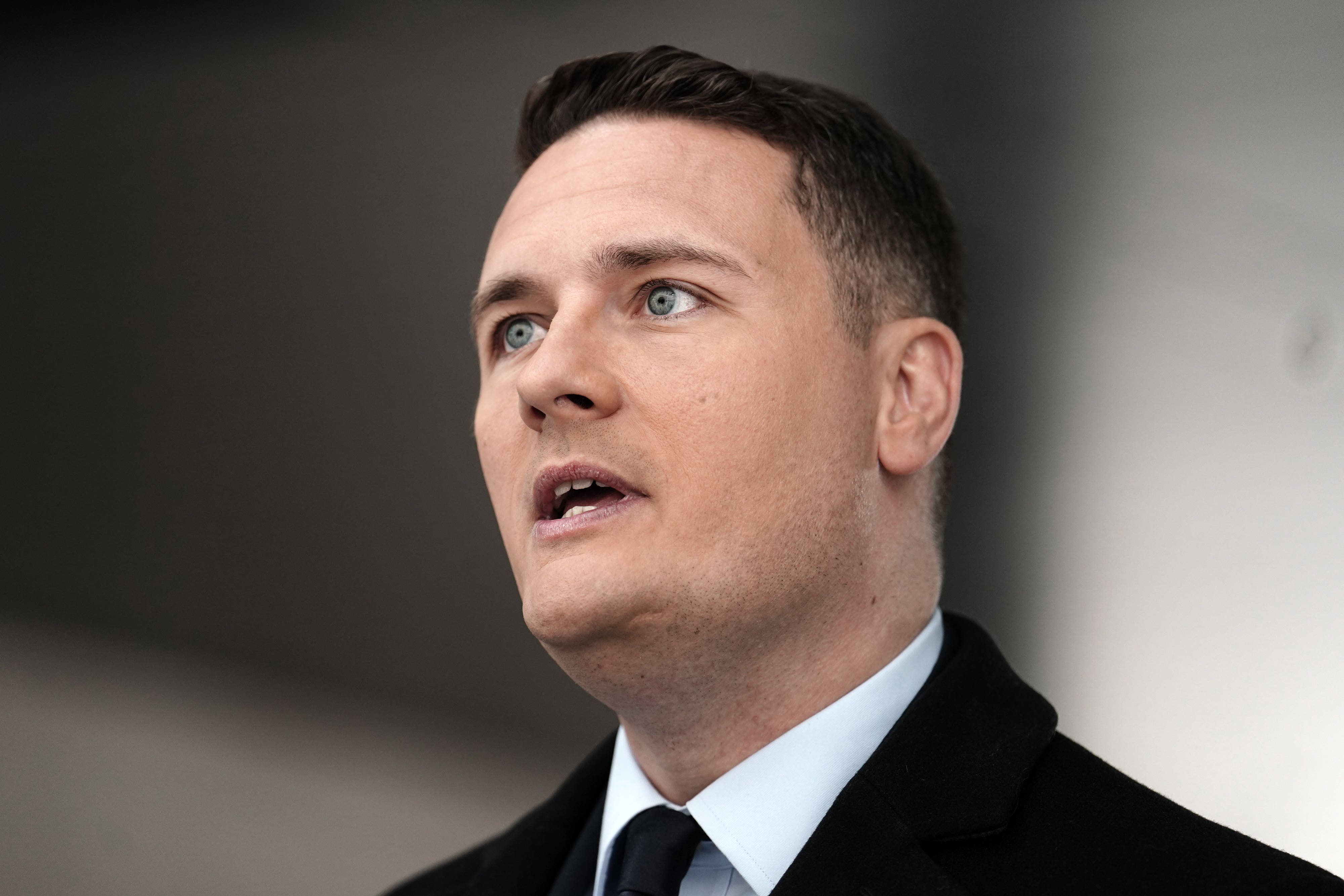 Shadow health secretary Wes Streeting (Jordan Pettitt/PA)