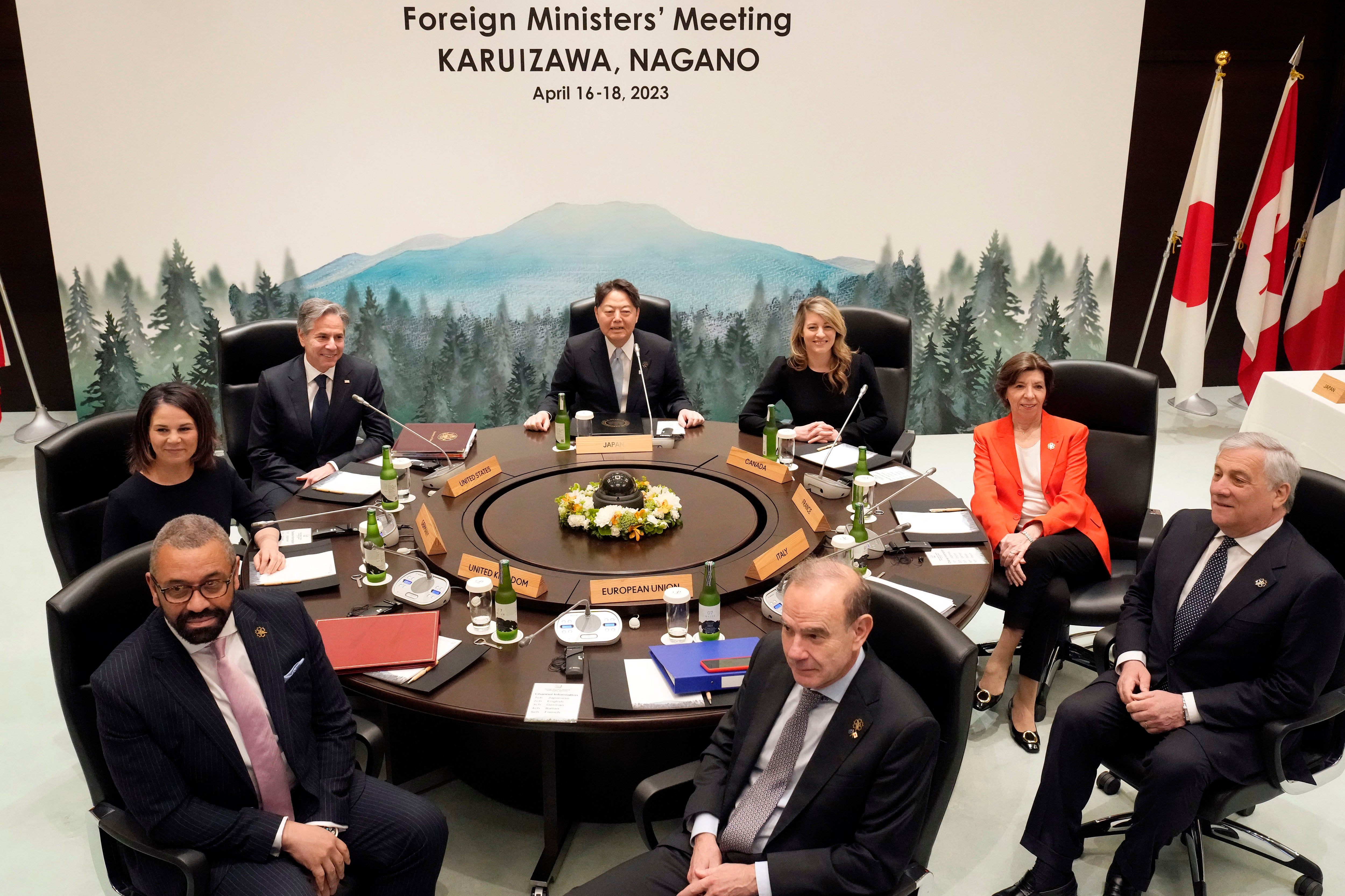 Japan G7 Foreign Ministers