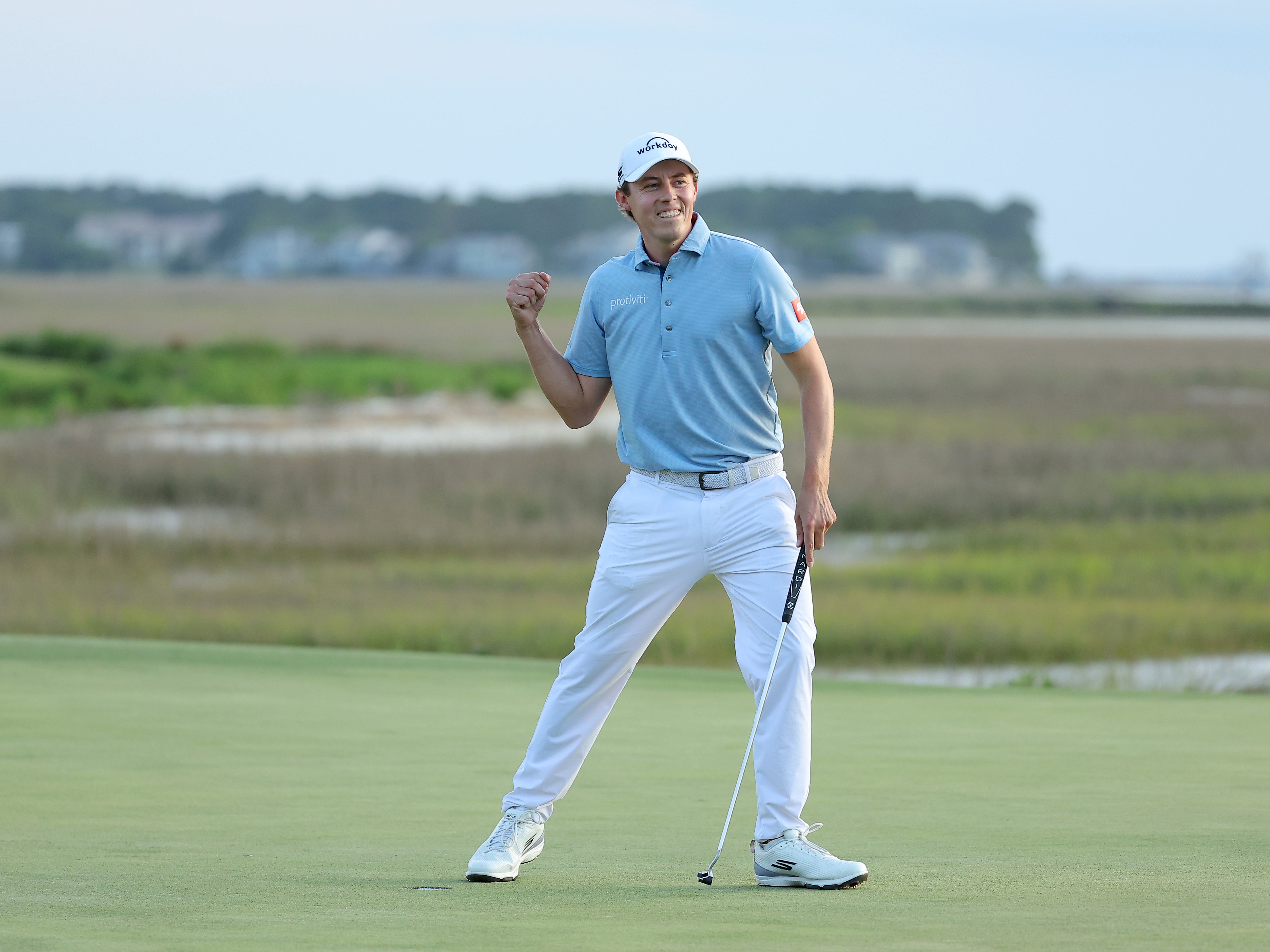 Matt Fitzpatrick added a major PGA Tour crown to last year’s US Open win