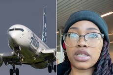 Alaska Airlines passenger says she was kicked off flight for having a mimosa