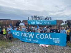 Climate activists arrested after dumping coal off cargo train in Australia