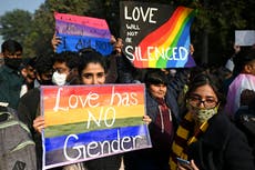 Indian government calls same sex marriage case ‘urban elitist view’ ahead of key court hearing