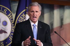Kevin McCarthy hits Biden for not negotiating with GOP on debt limit