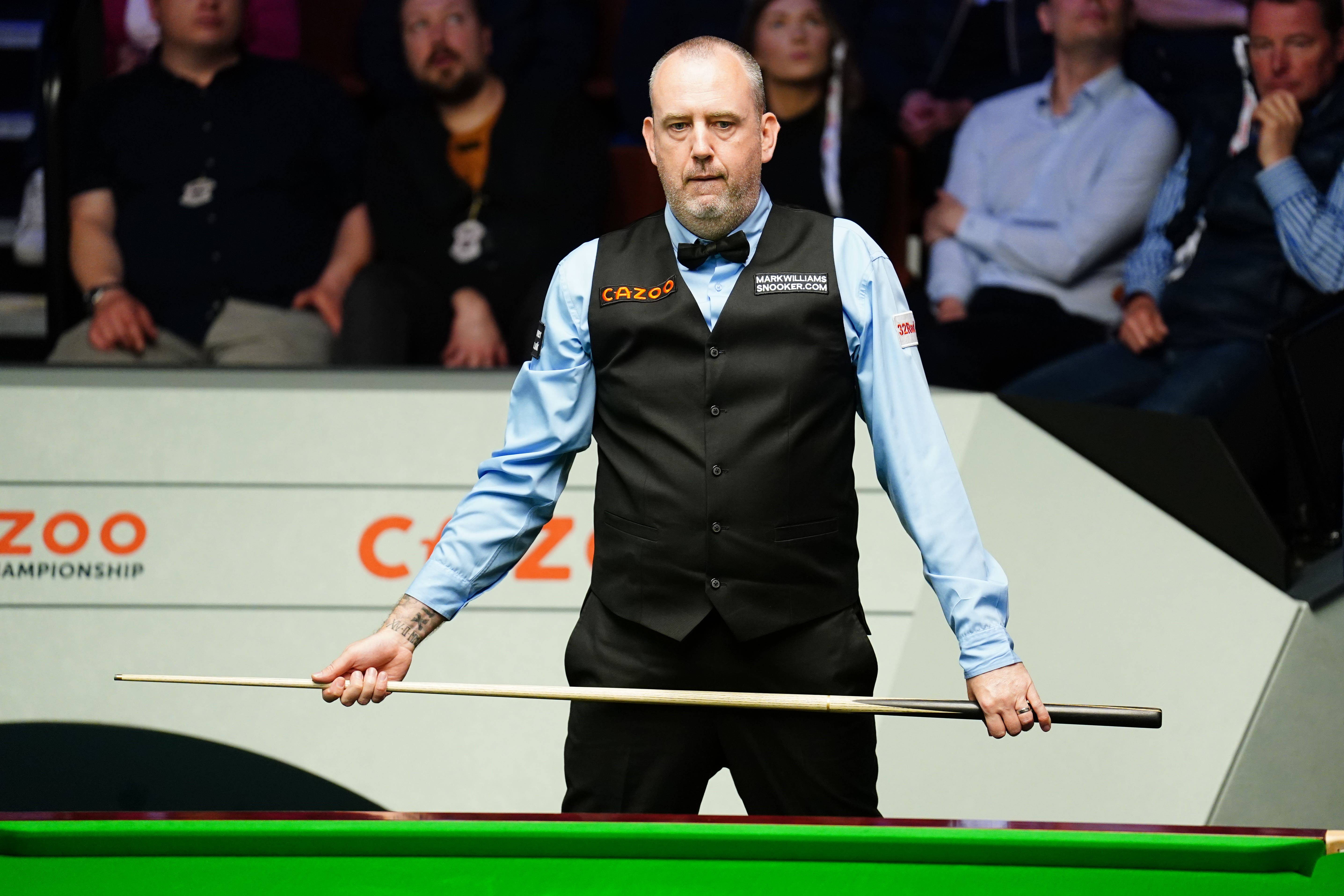 Mark Williams cruised to victory over Jimmy Robertson (Mike Egerton/PA)