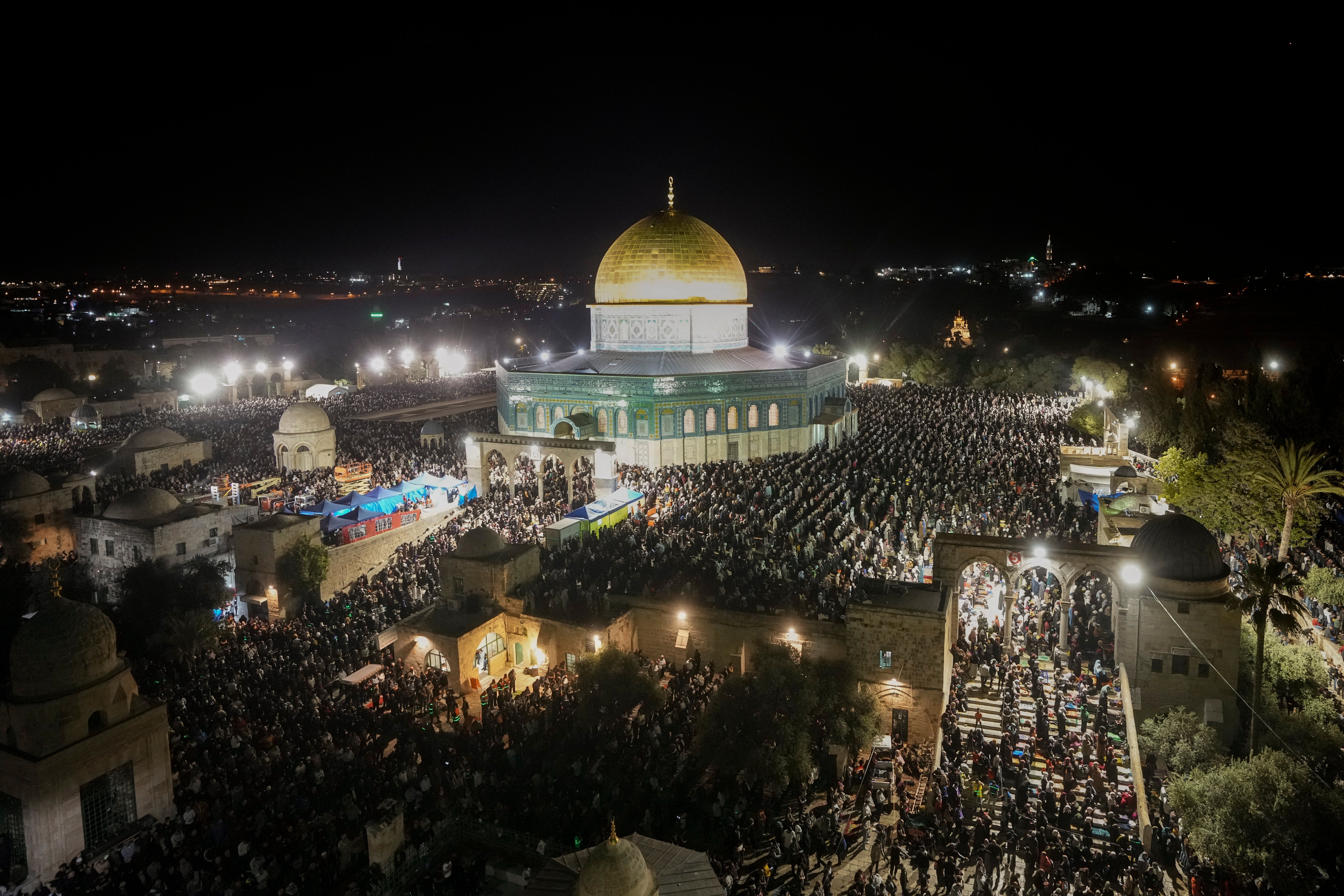 Israel Palestinians Laylat Al Qadr