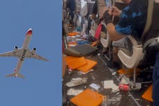 Eight passengers injured after ‘terrifying’ turbulence on flight to Portugal