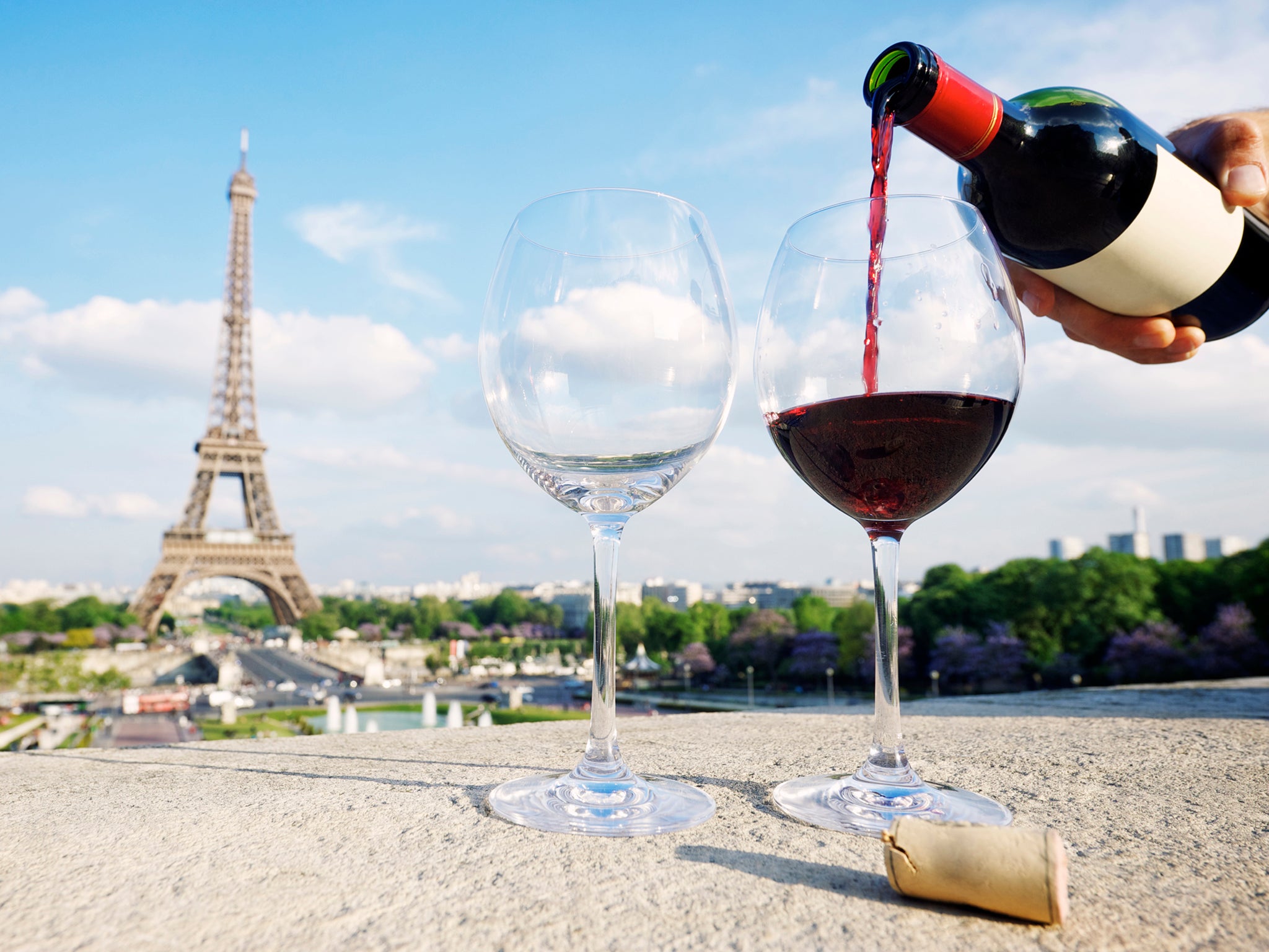 Vive la France and their red-wine guzzling ways