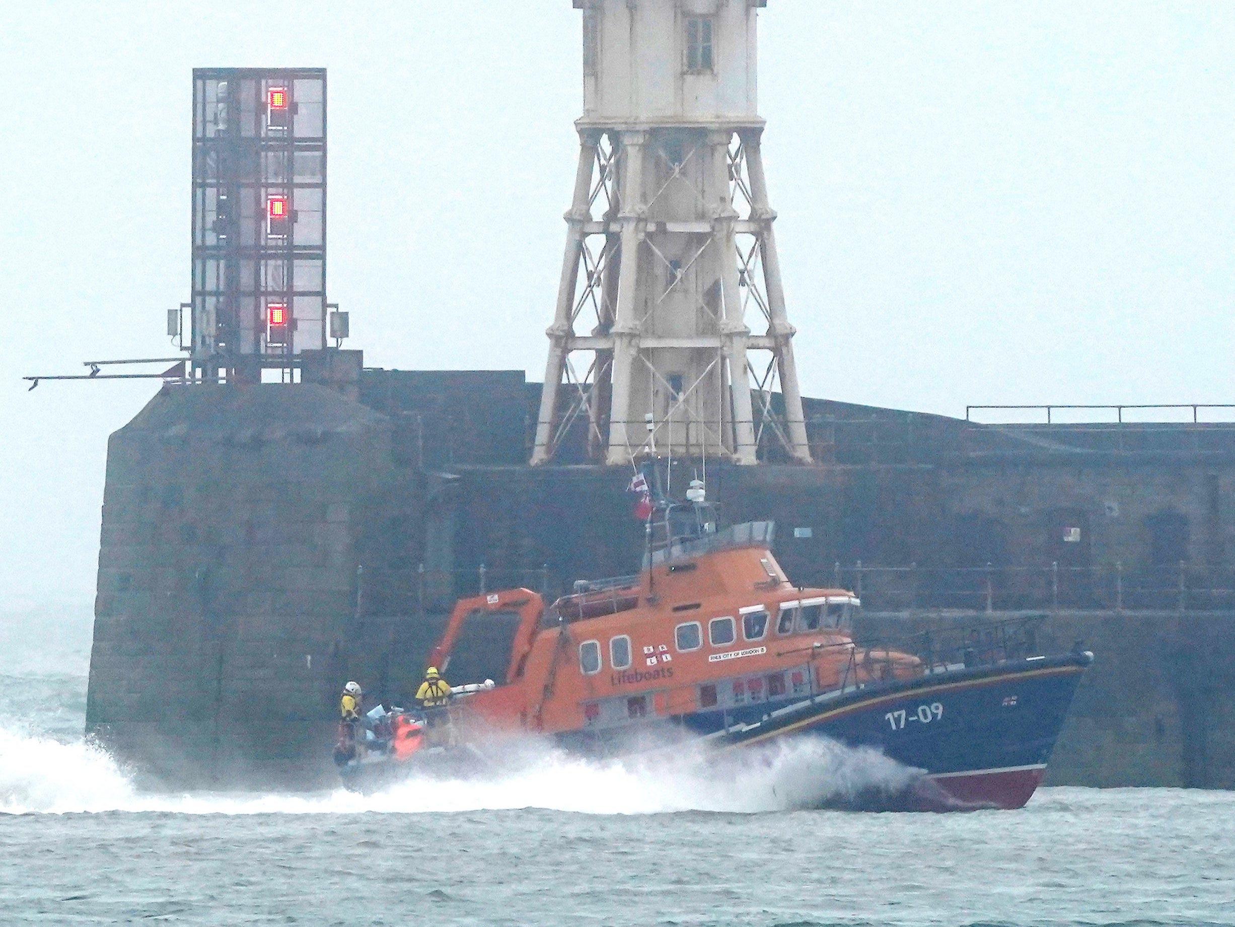 Channel boat crossings have been suppressed in recent weeks because of bad weather