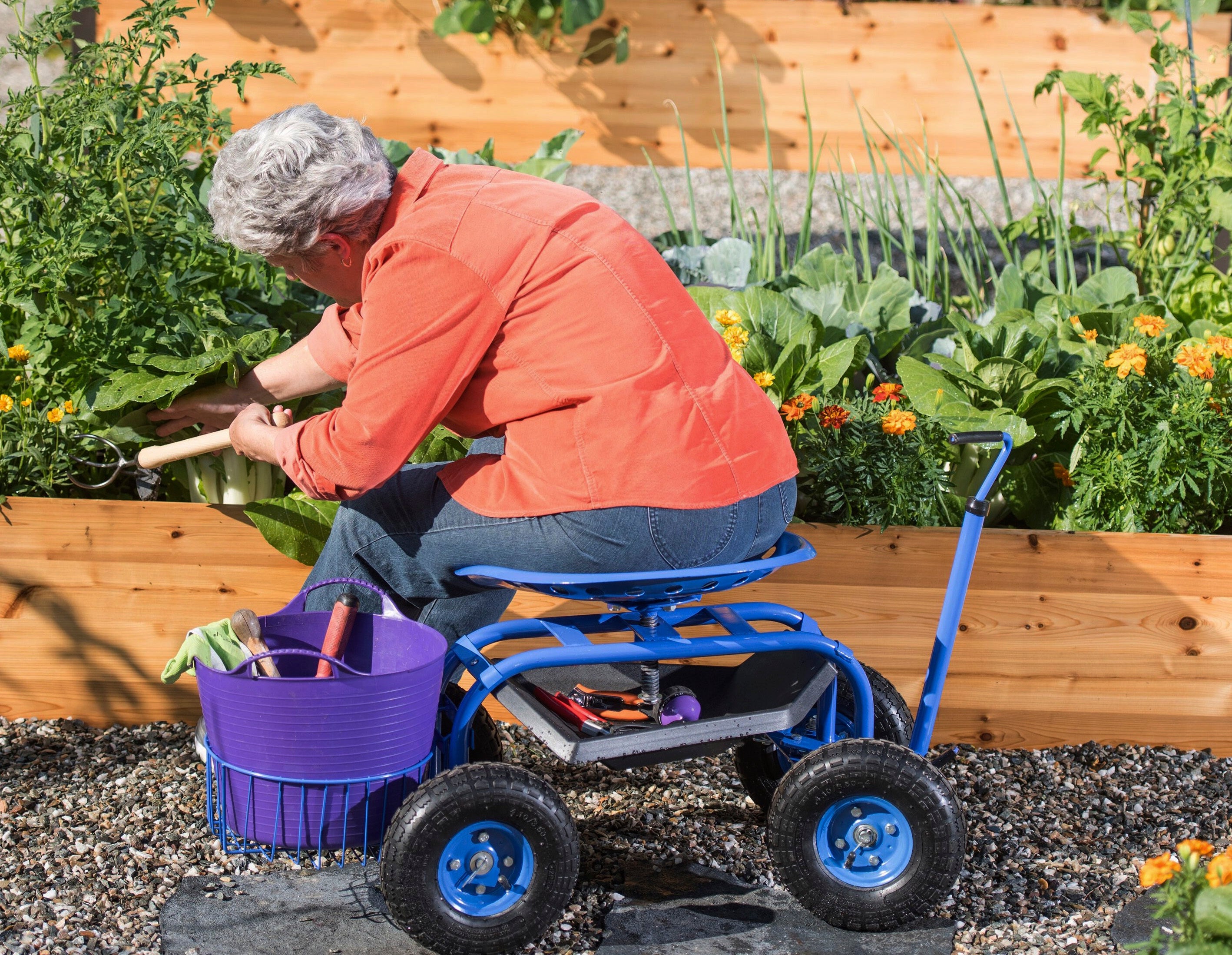 Gardening bending and lifting