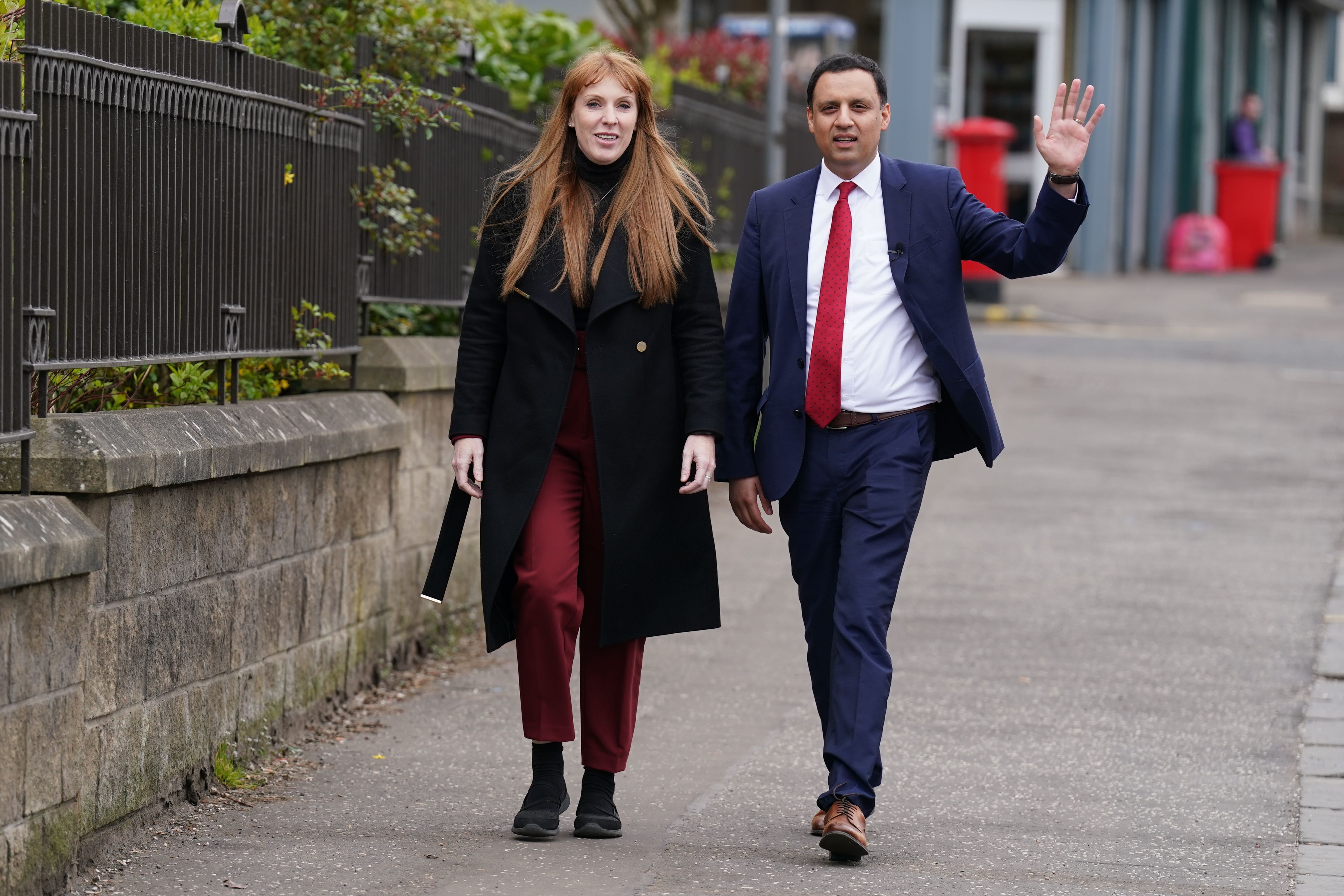 The Labour deputy leader spoke at the STUC Congress in Dundee on Tuesday (Andrew Milligan/PA)