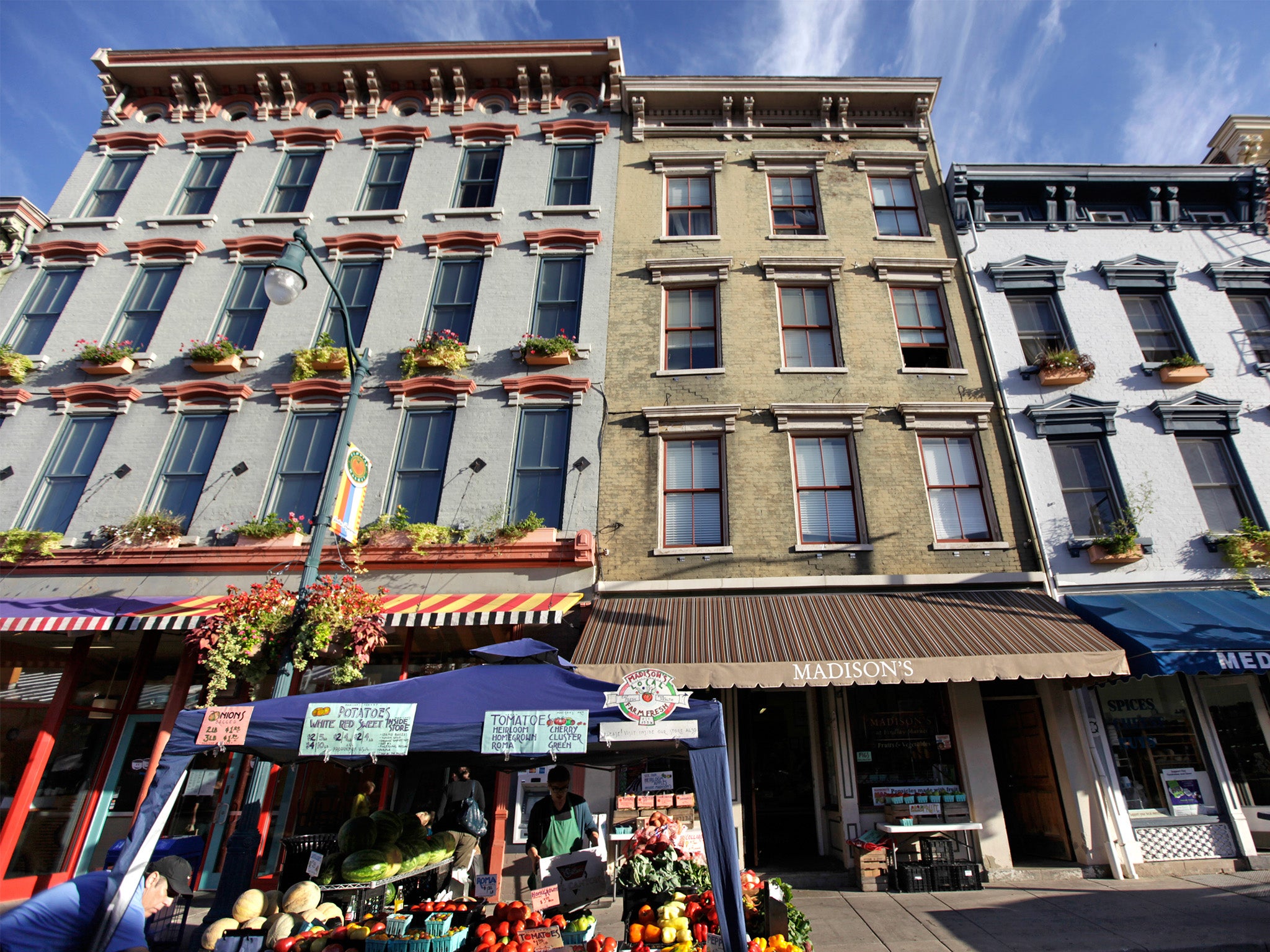 Mooch around Findlay Market for street food and more