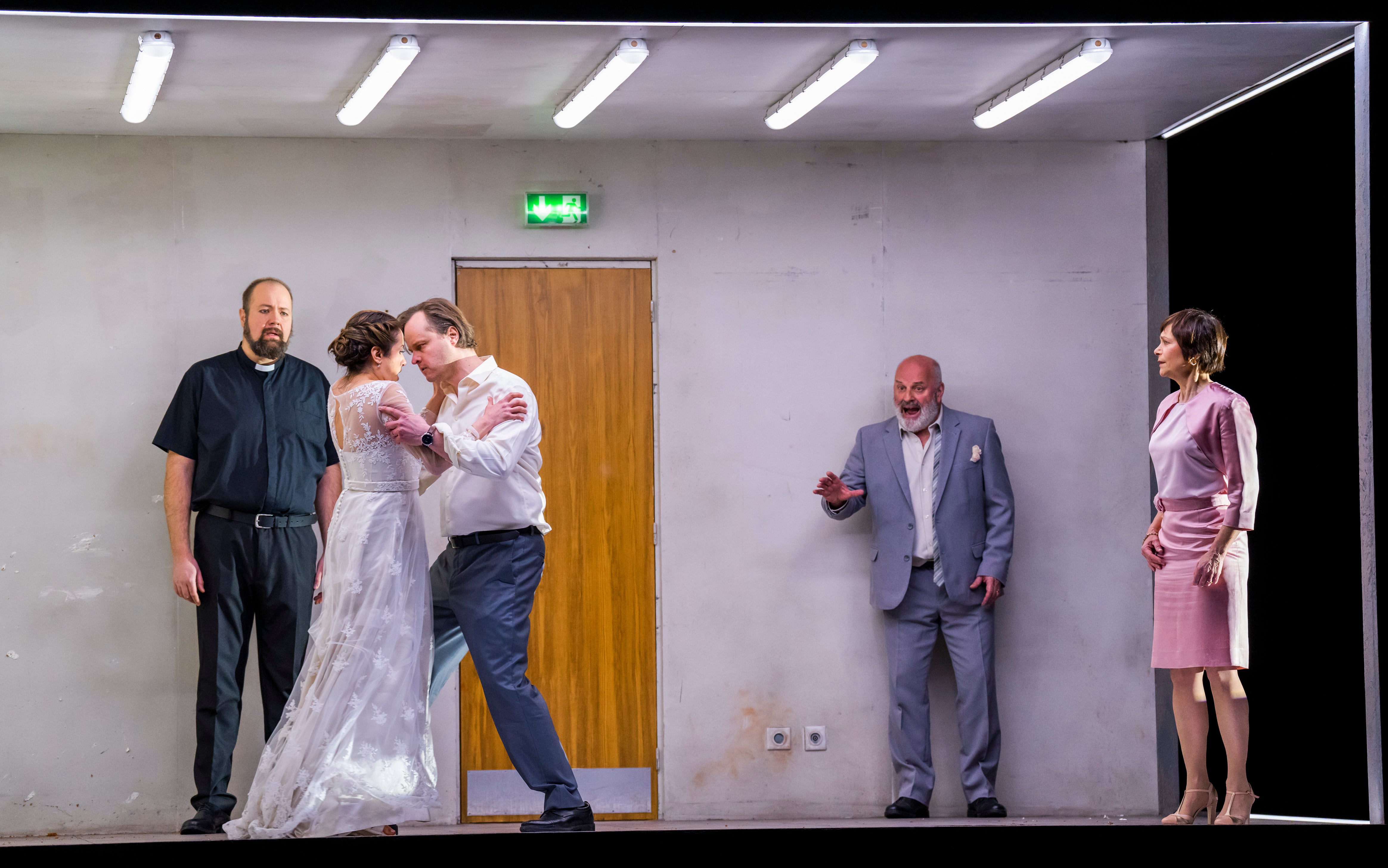 A scene from ‘Innocence’ by Kaija Saariaho at the Royal Opera House