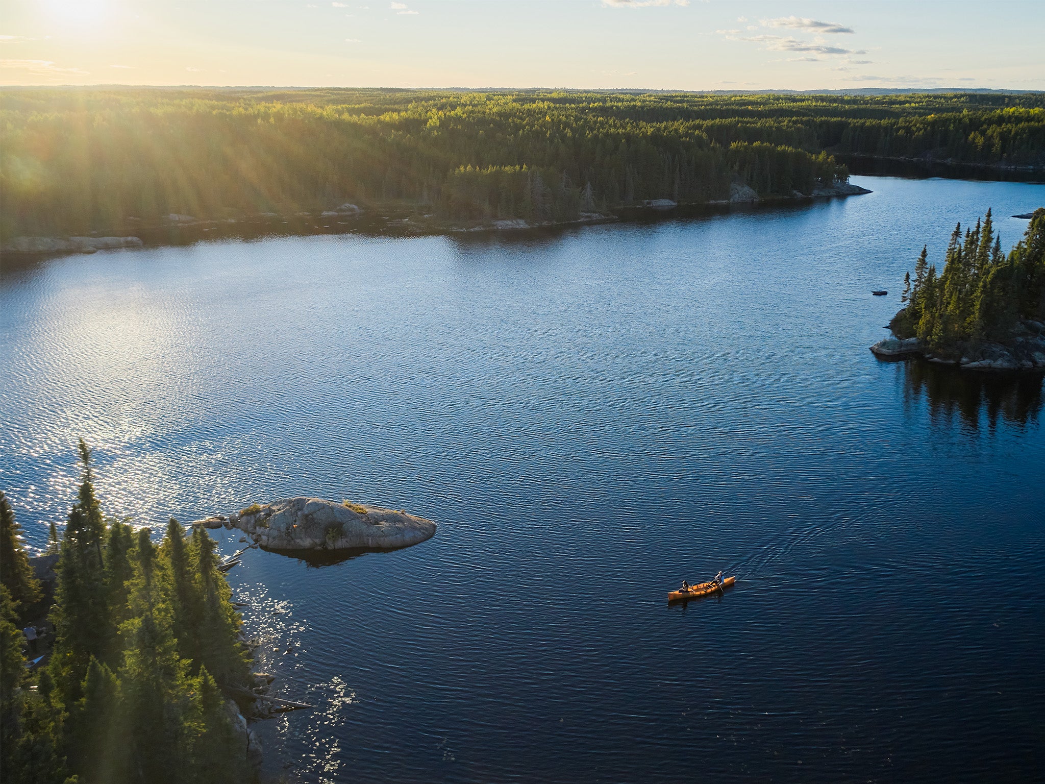 Paddle out onto Minnesota’s lakes and stargaze in the largest Dark Sky sanctuary in the world