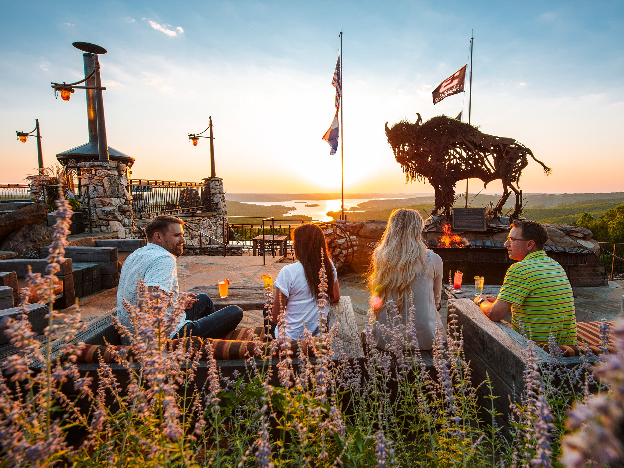 Soak up some big sky views from the Big Cedar Lodge