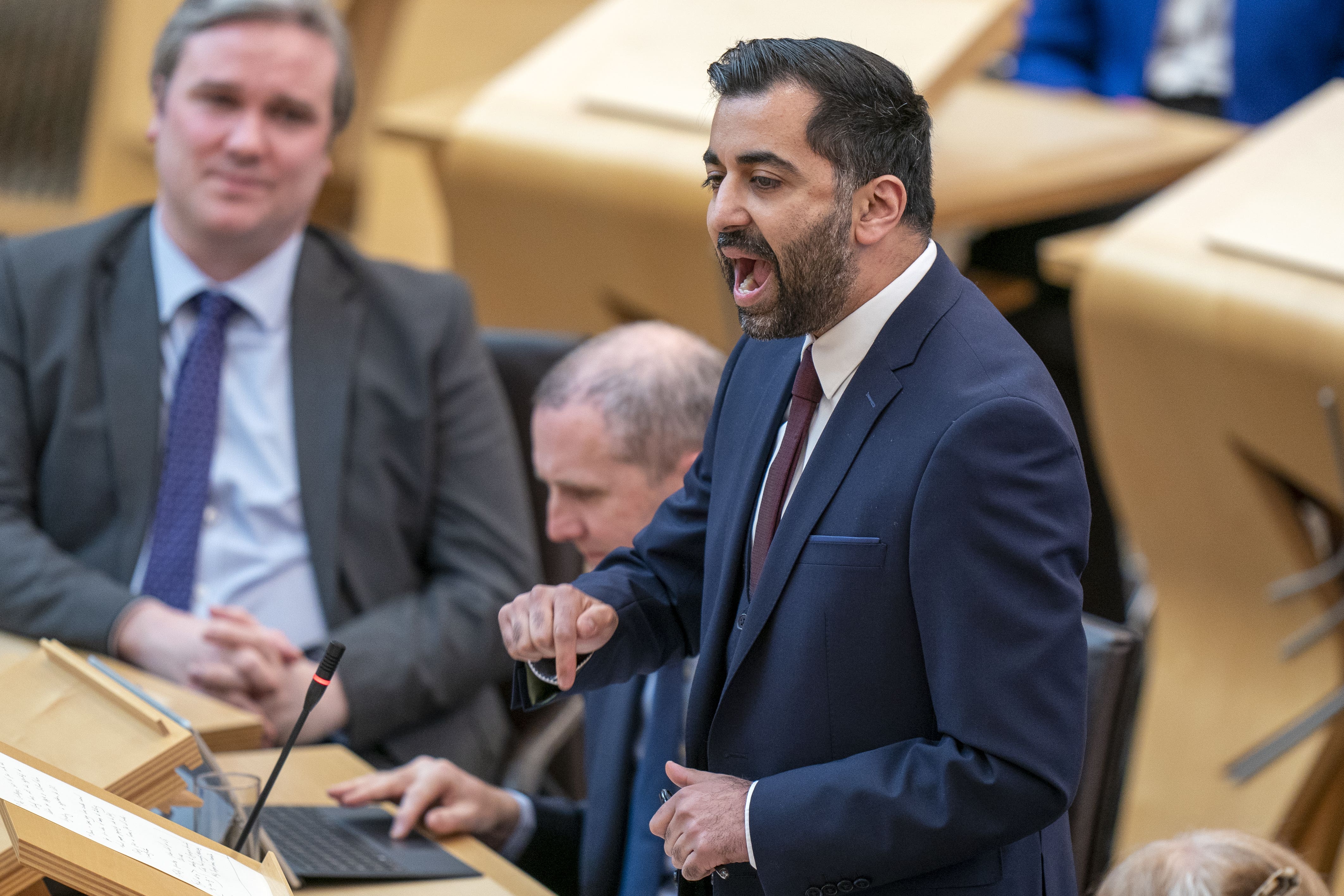 Humza Yousaf looks holed below the waterline