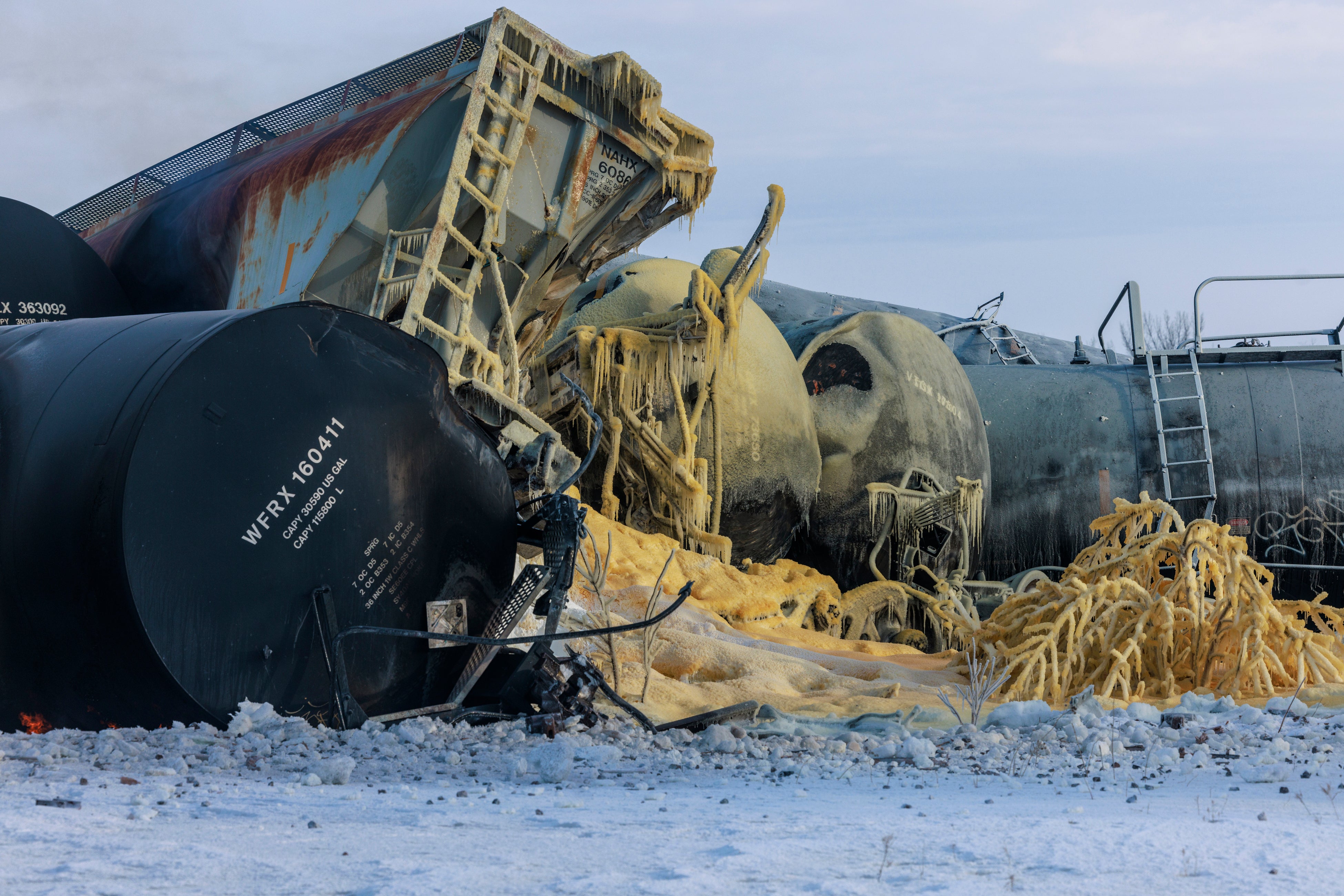 Train Derailment-Minnesota