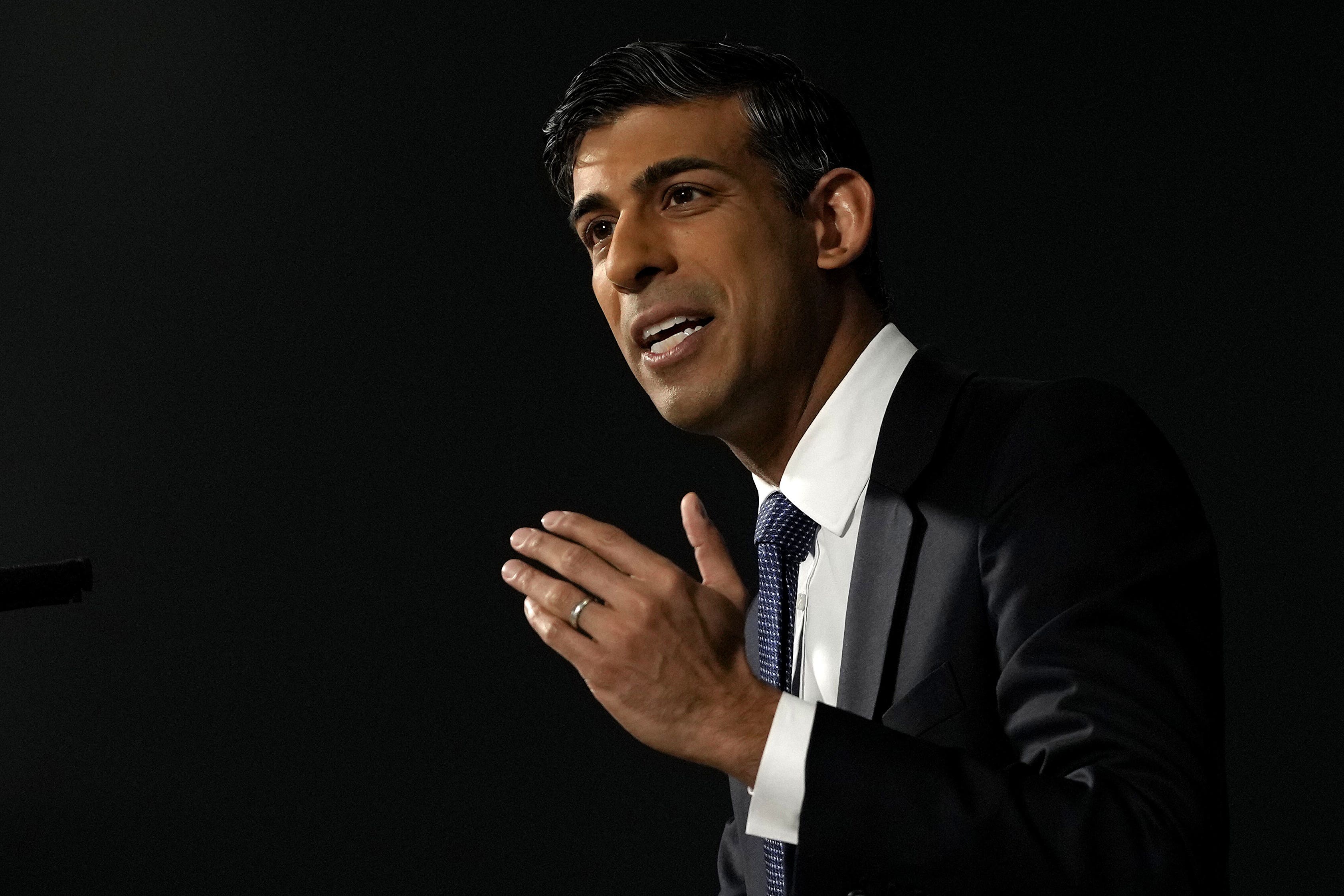 Rishi Sunak (Kirsty Wigglesworth/PA)