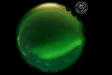 Mystery spiral spotted on camera in Alaska sky