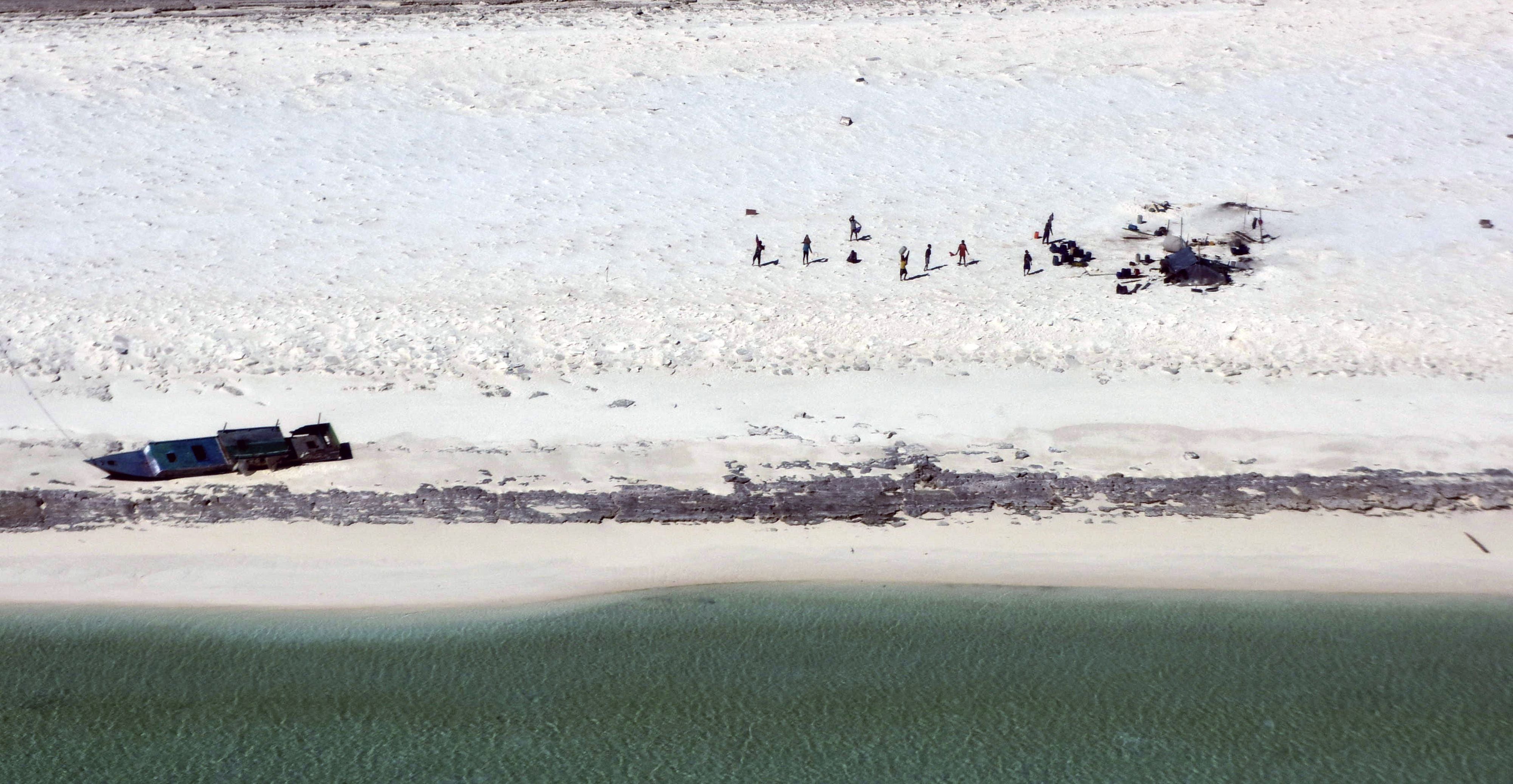 Indonesian fishermen who were shipwrecked on Bedwell Island off Australia’s west coast for six days without food or supplies