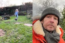 Jonnie Irwin impressed by son’s ‘brutal’ football pass in sweet video