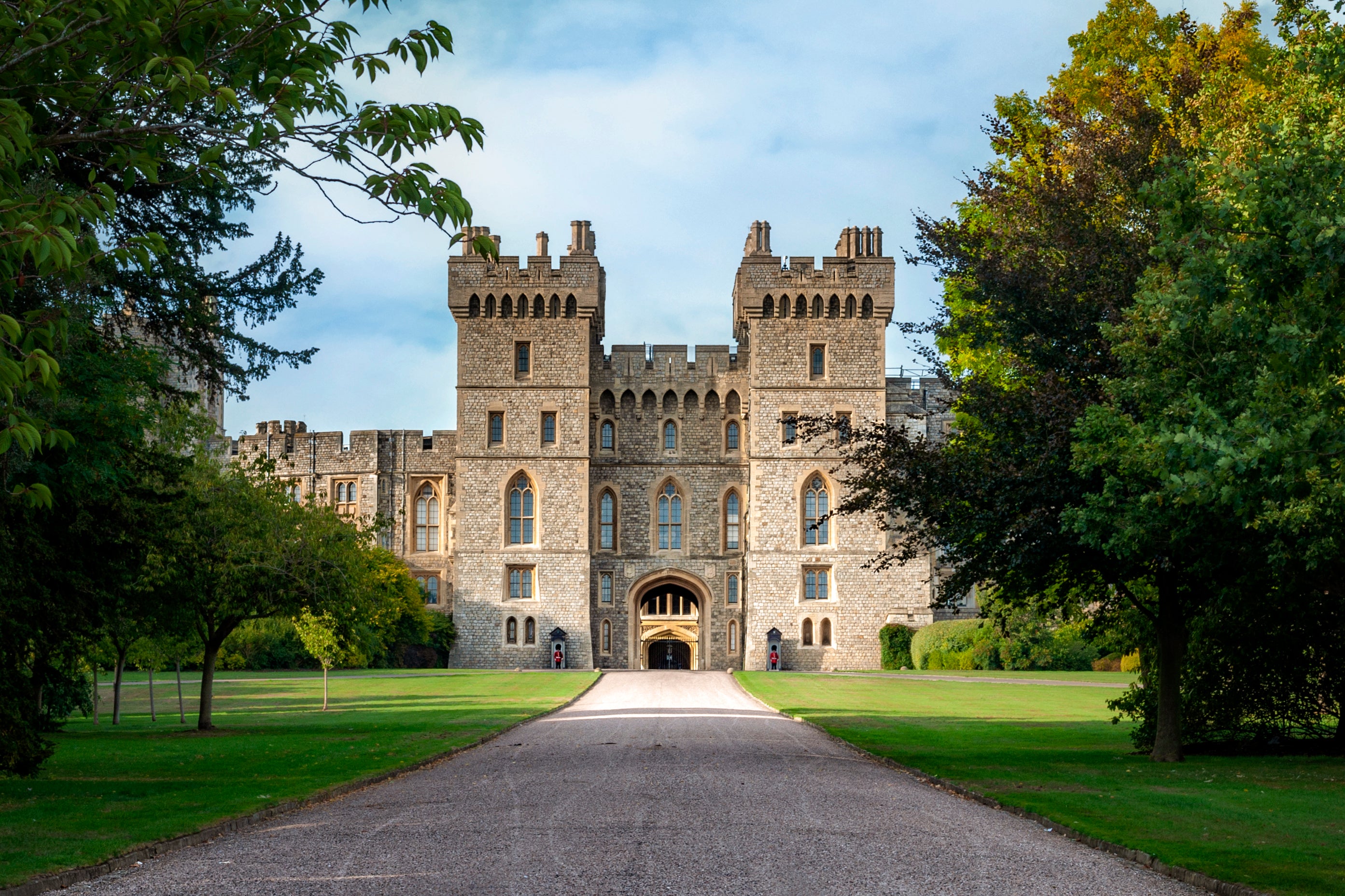 The grounds of Windsor Castle cover 13 acres