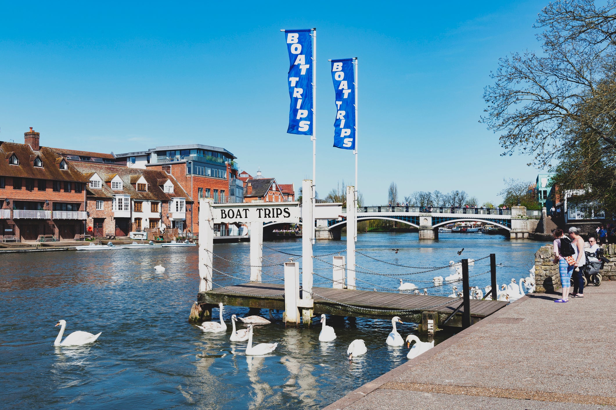 The Thames means lots of fun either on the water or beside it