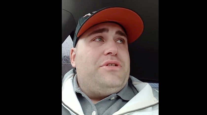 Joseph Eaton posted a sobbing video online hours before the shooting