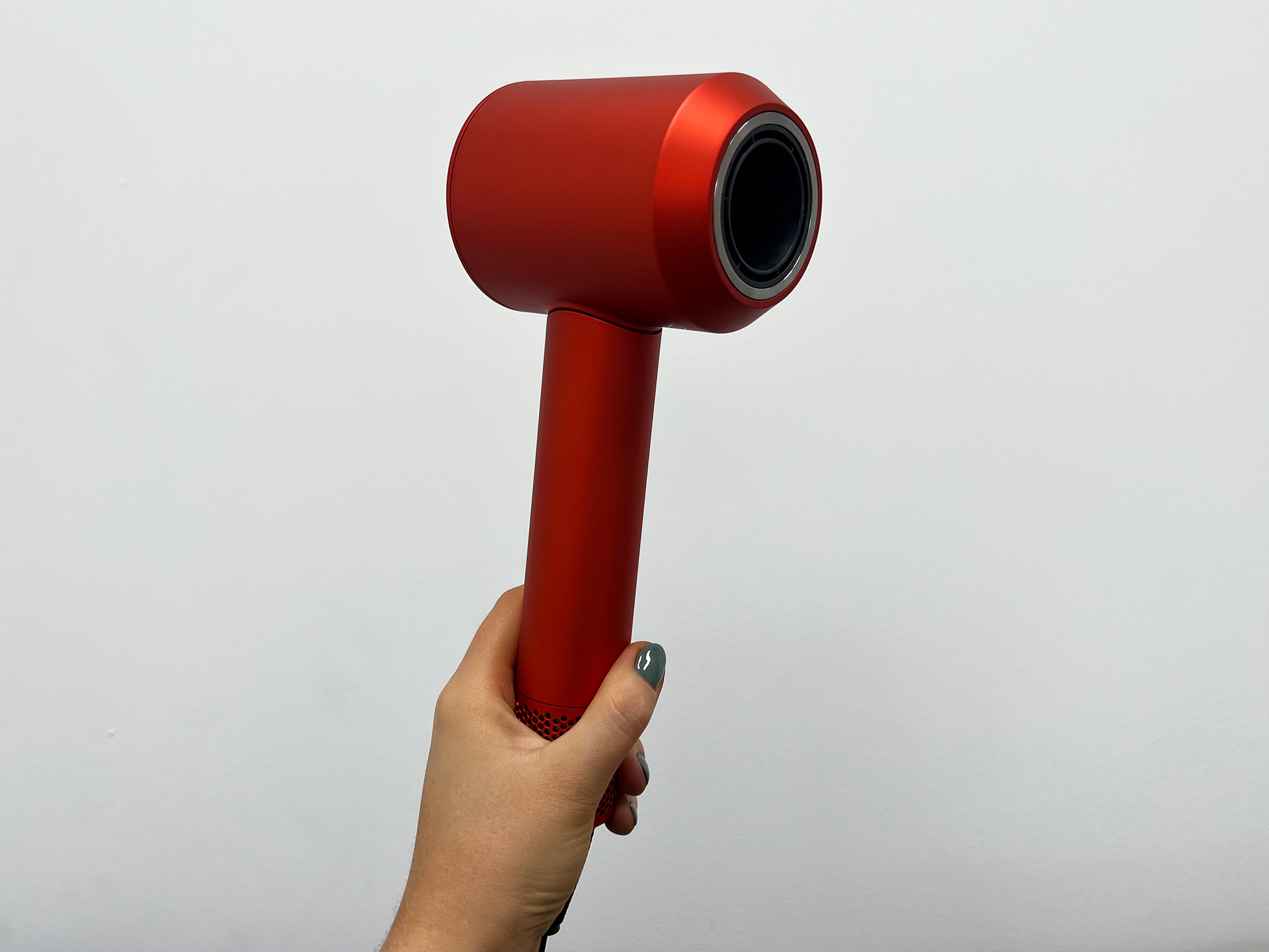 Dyson supersonic hair dryer in topaz orange