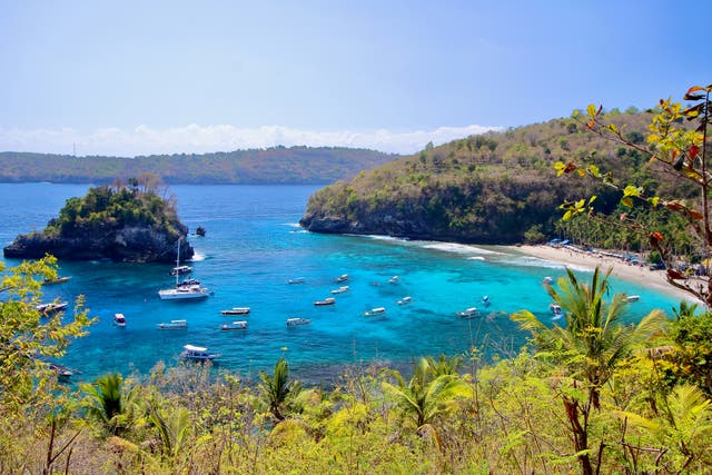 <p>Crystal Beach in Bali is known for wonderful snorkelling </p>